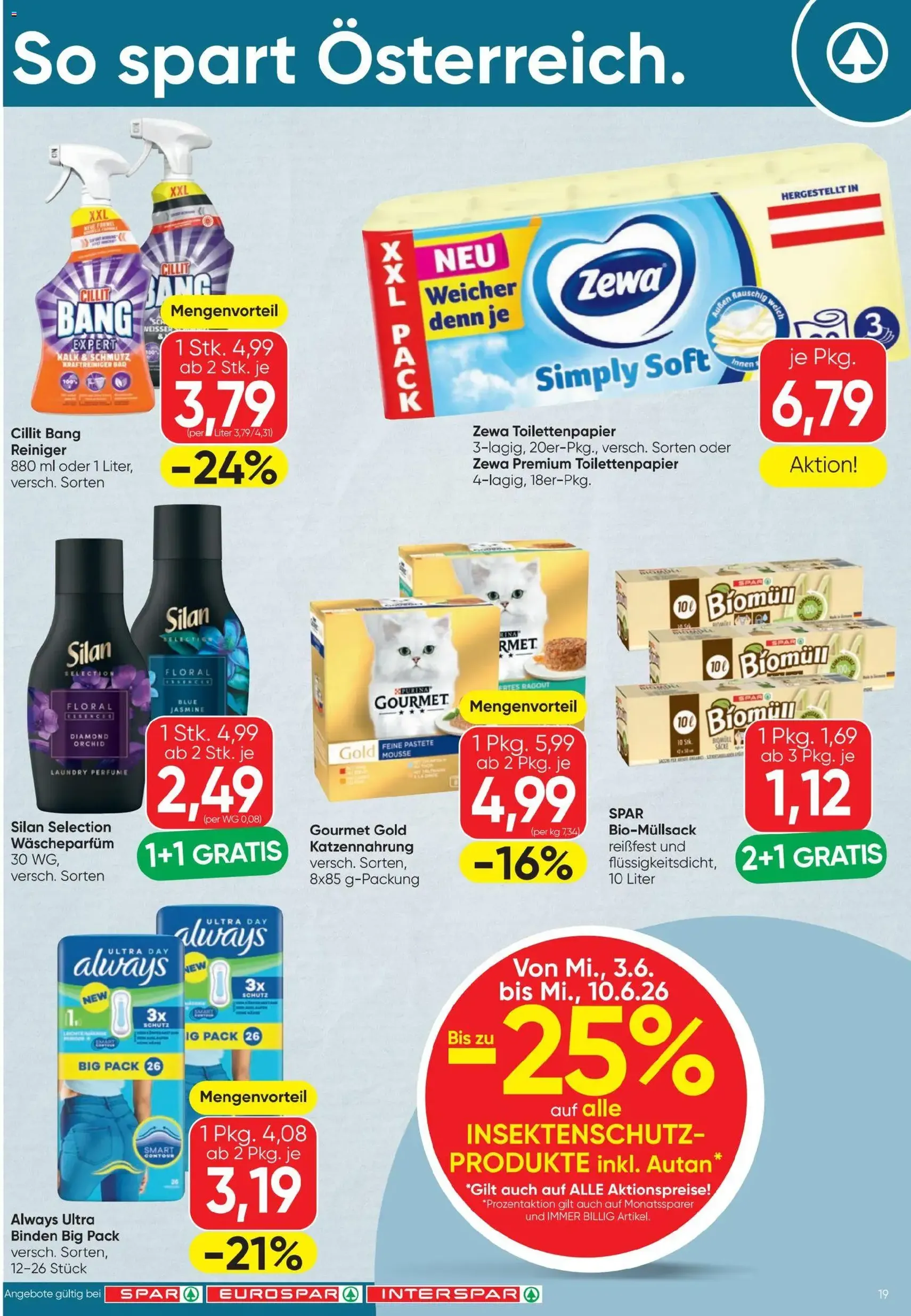 Spar Flugblatt - Gültiger Prospekt ab 03.06.2026, Seite 19 von insgesamt 20