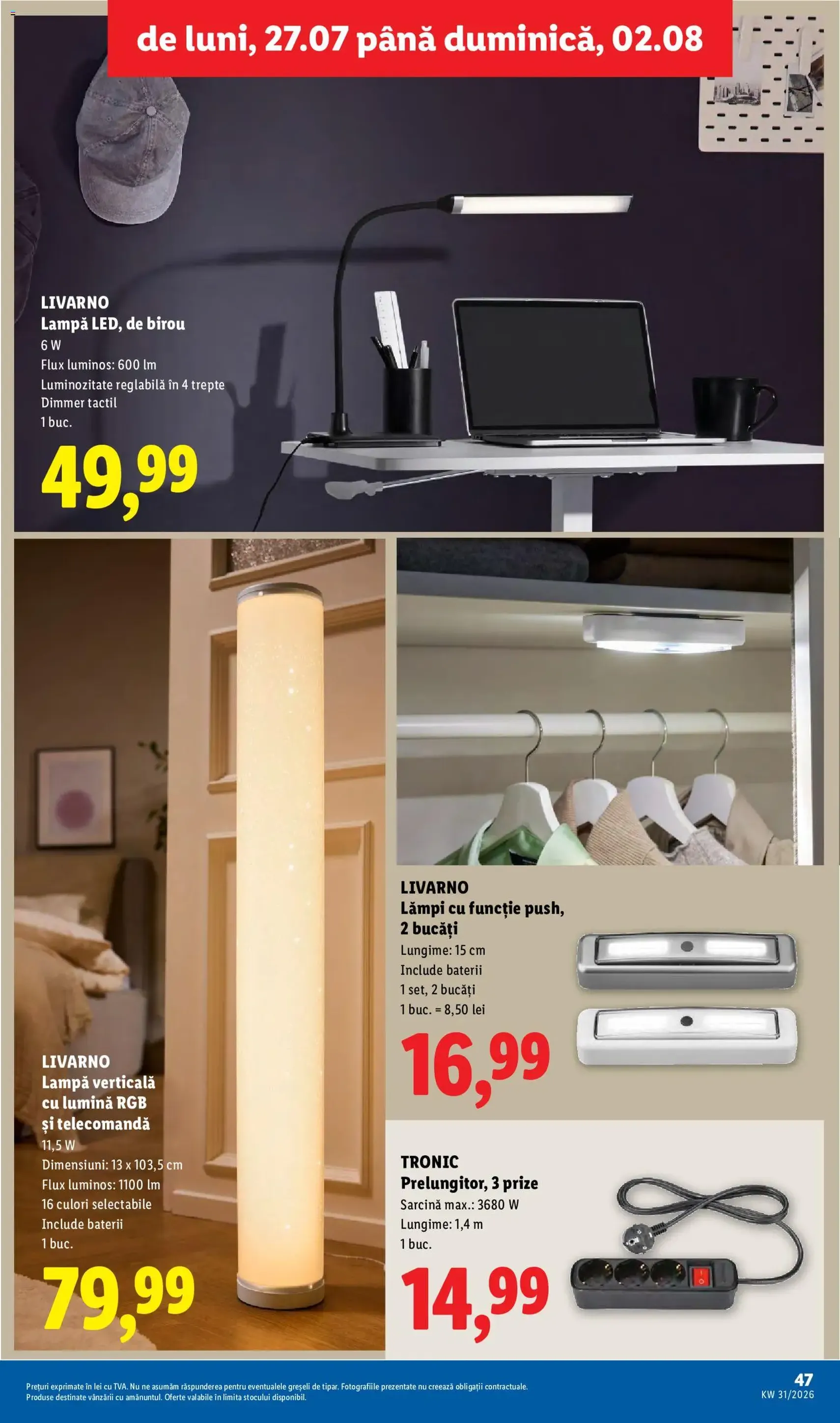 Lidl Catalog - cataloage valabile începând cu 27.07.2026 pagina 47 din 80