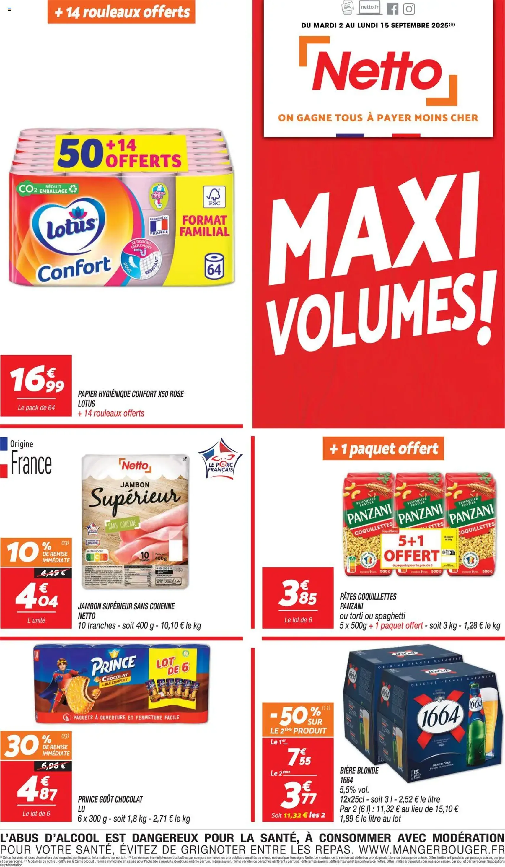 Netto catalogue - brochure valable à partir du 02/09/2025, page 1 sur 8 Netto catalogue - brochure valable à partir du 02/09/2025, page 1 sur 8