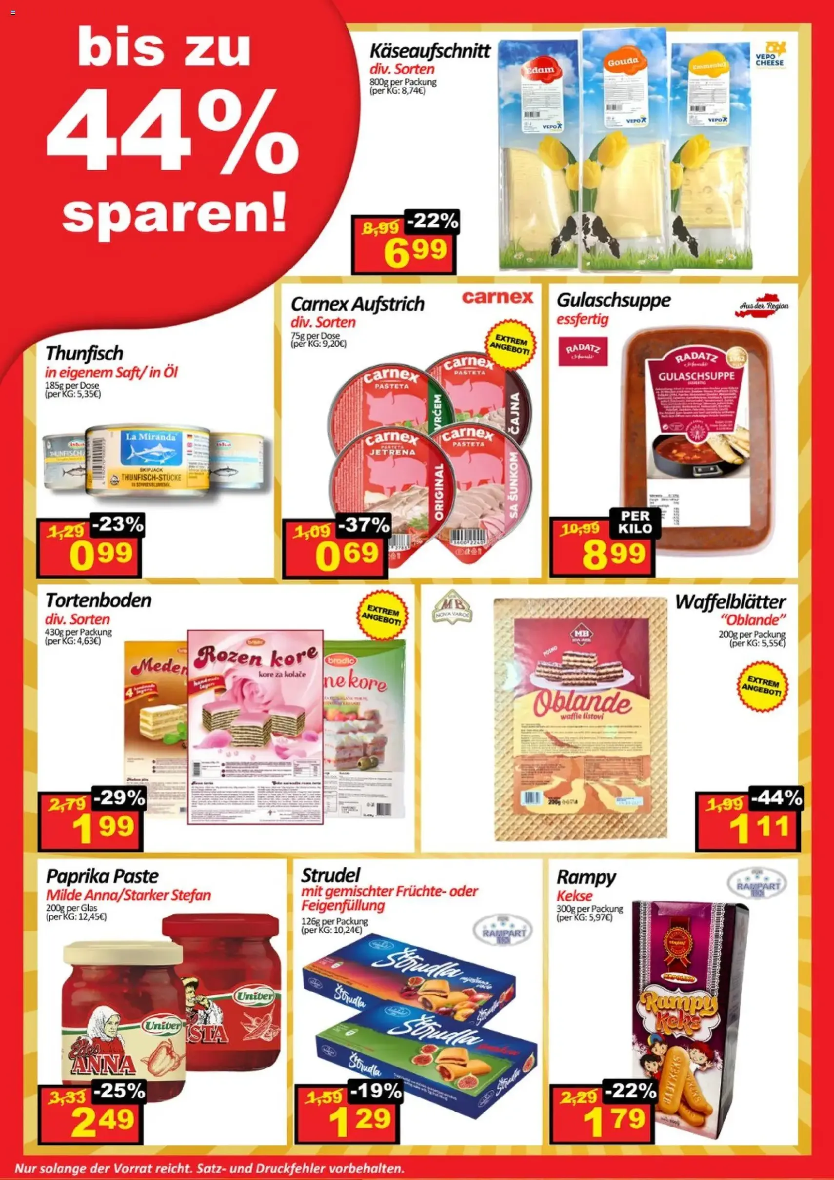 Wurstico Abholmarkt Flugblatt - Gültiger Prospekt ab 16.04.2026, Seite 3 von insgesamt 8