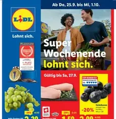 Lidl Aktionen - Prospekt Vorschau gültig ab 25.09.2025