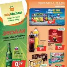 Môj obchod leták - náhľad letáku platný od 31.07.2026