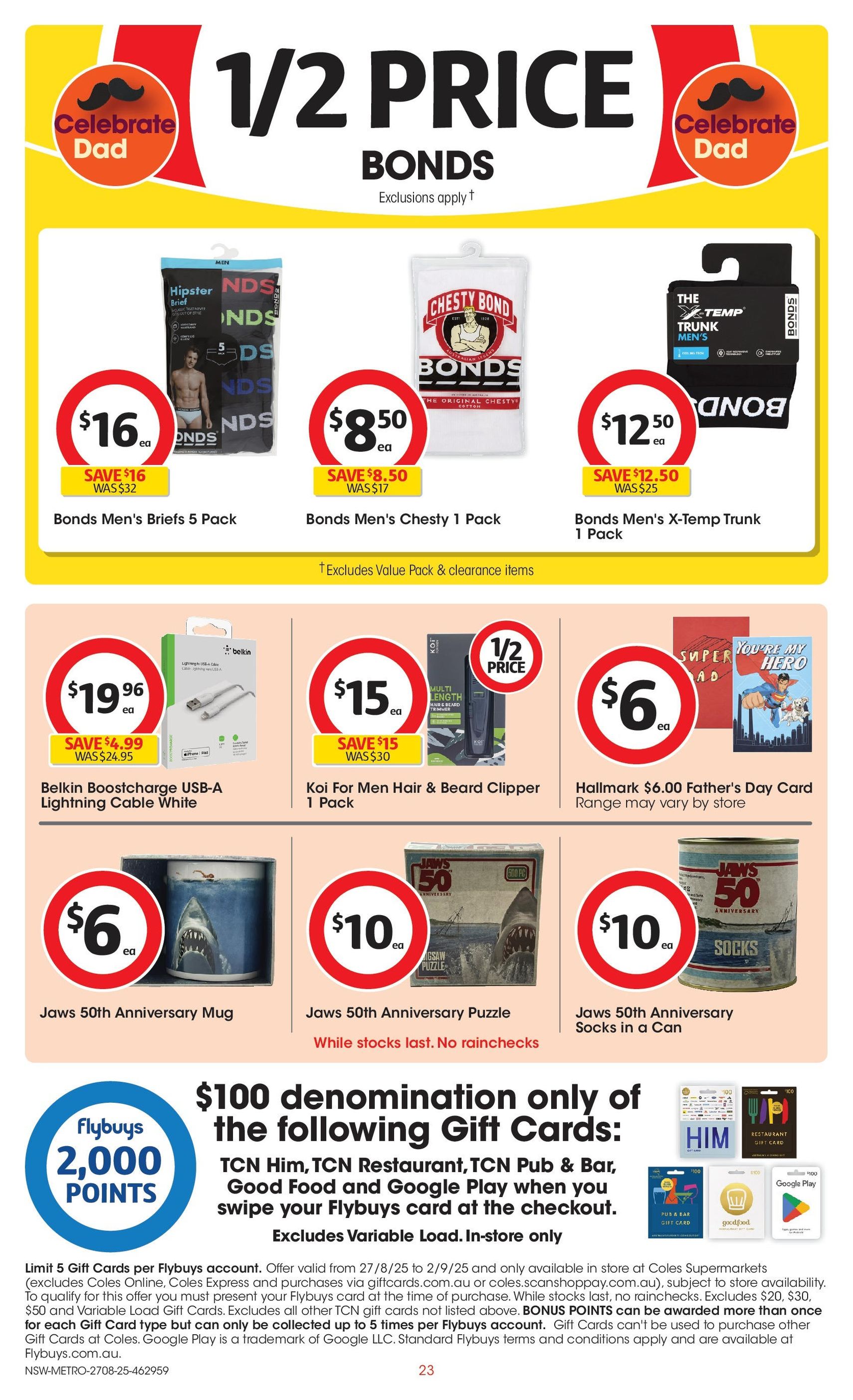 Coles Catalogue NSW - valid flyer from 27/08/2025, page 23 of 51