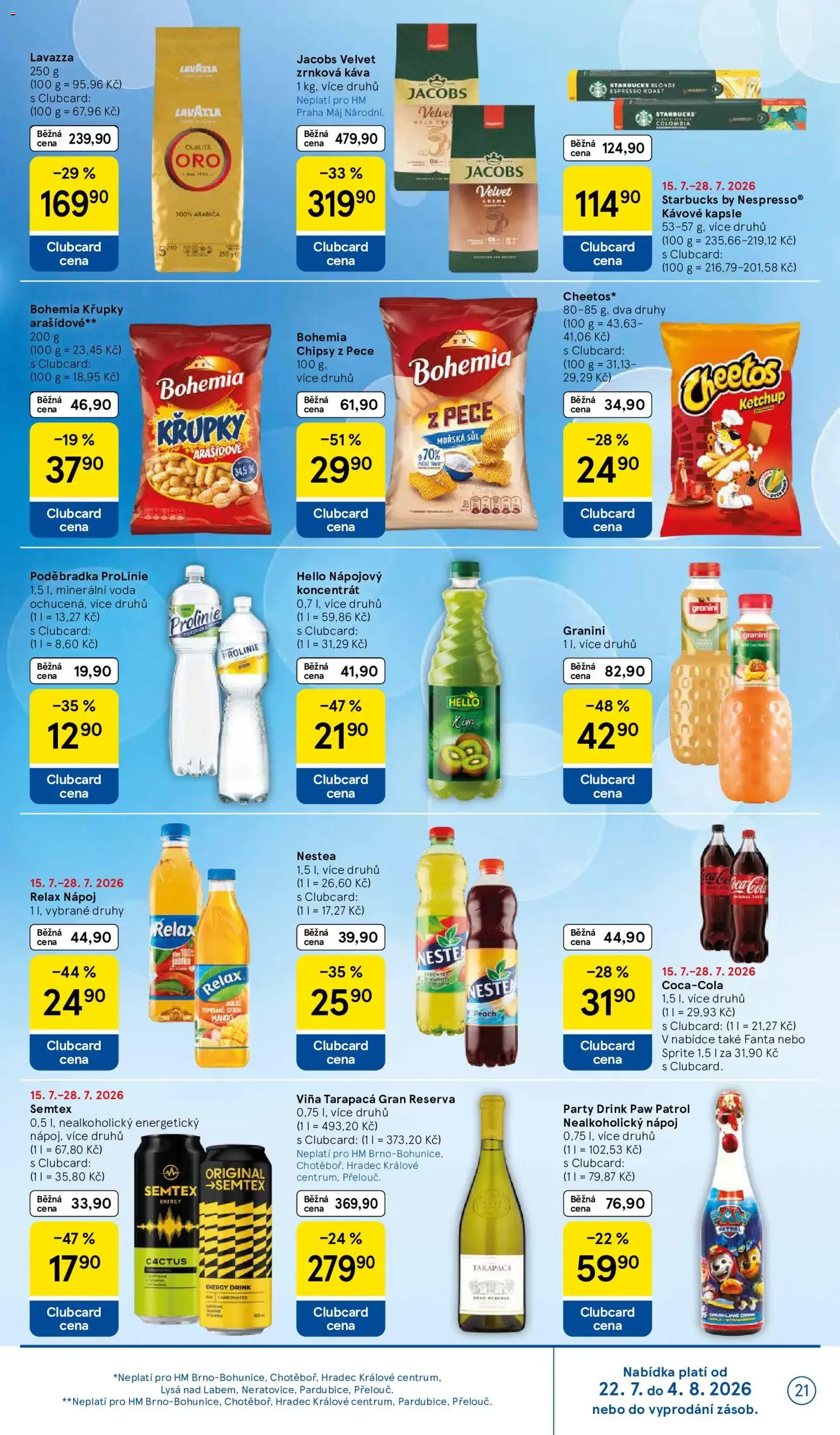 Tesco leták - Hypermarket - platný leták od 22.07.2026 strana 21 z 33