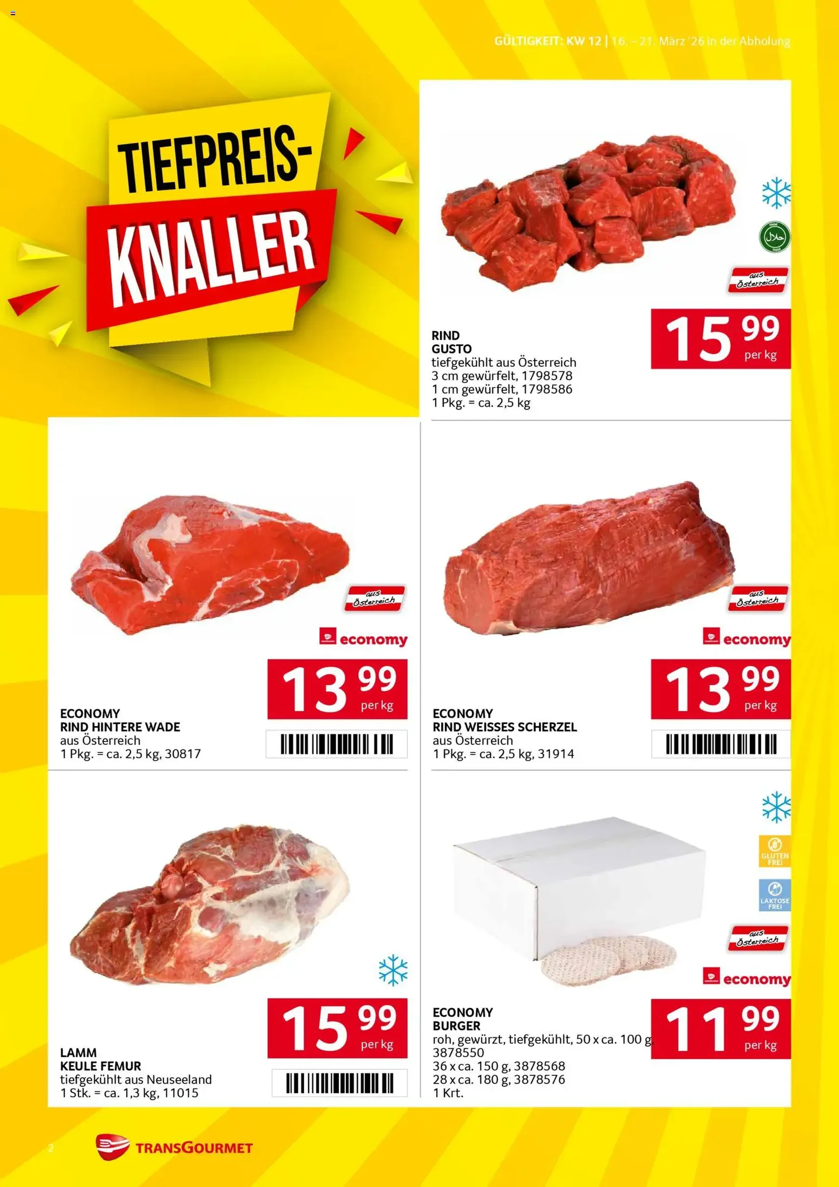 Transgourmet Flugblatt - Gültiger Prospekt ab 16.03.2026, Seite 2 von insgesamt 36