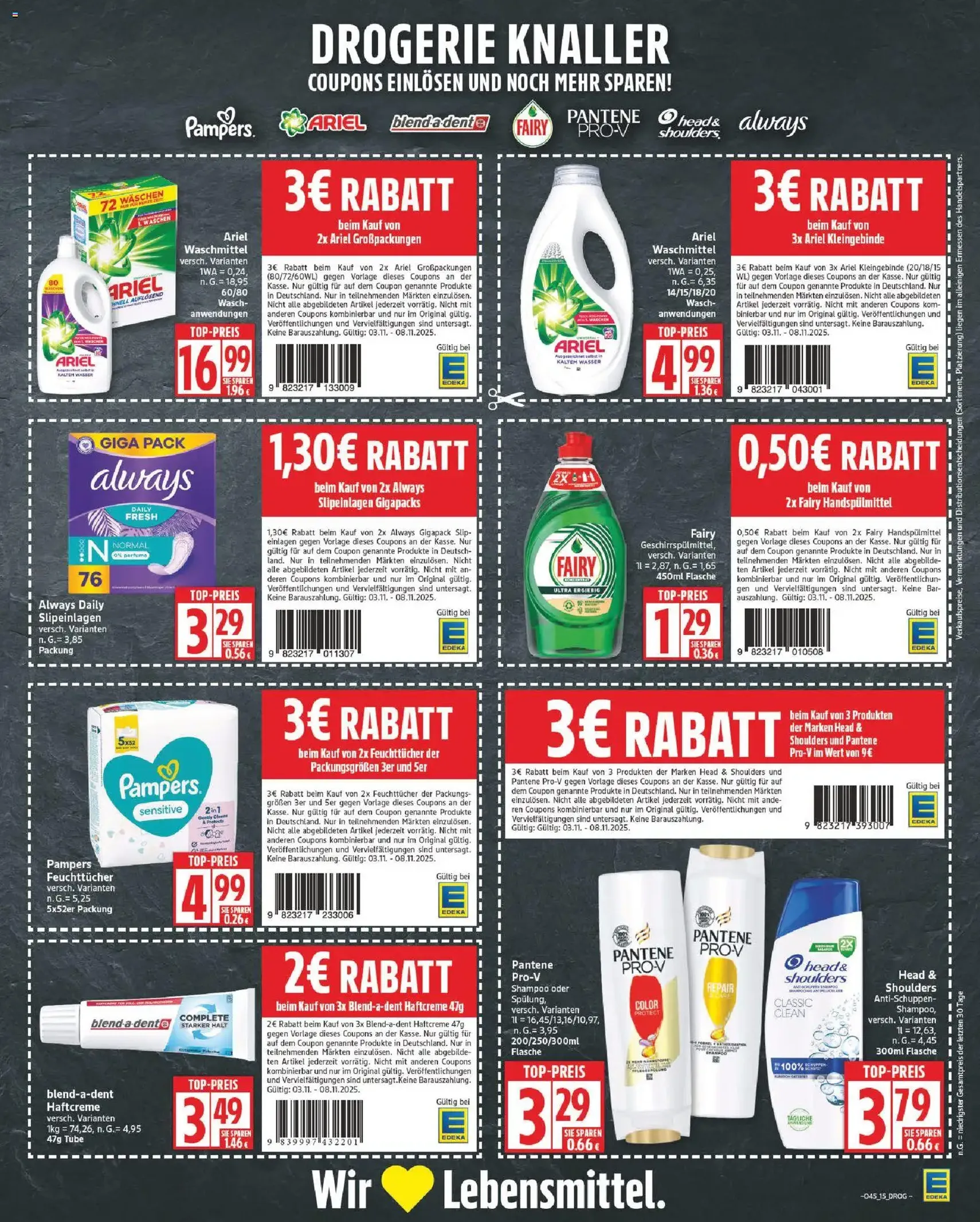 Edeka Prospekt - Gültiger Prospekt ab 03.11.2025, Seite 15 von insgesamt 18 Edeka Prospekt - Gültiger Prospekt ab 03.11.2025, Seite 15 von insgesamt 18