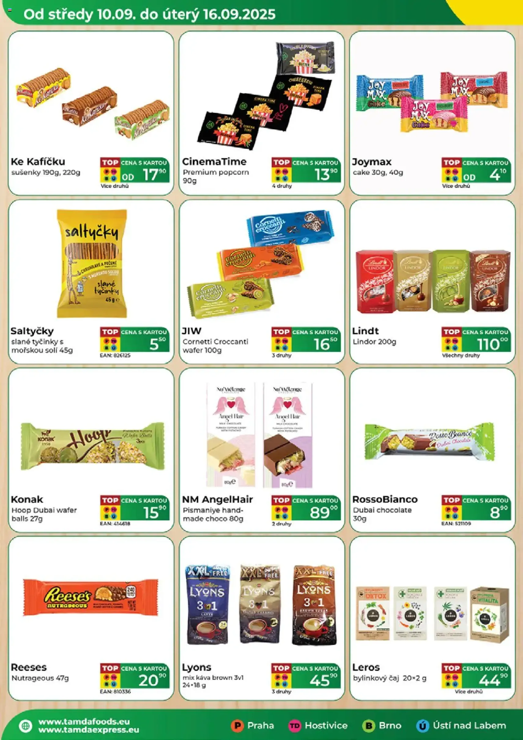 Tamda Foods leták - platný leták od 10.09.2025 strana 2 z 52