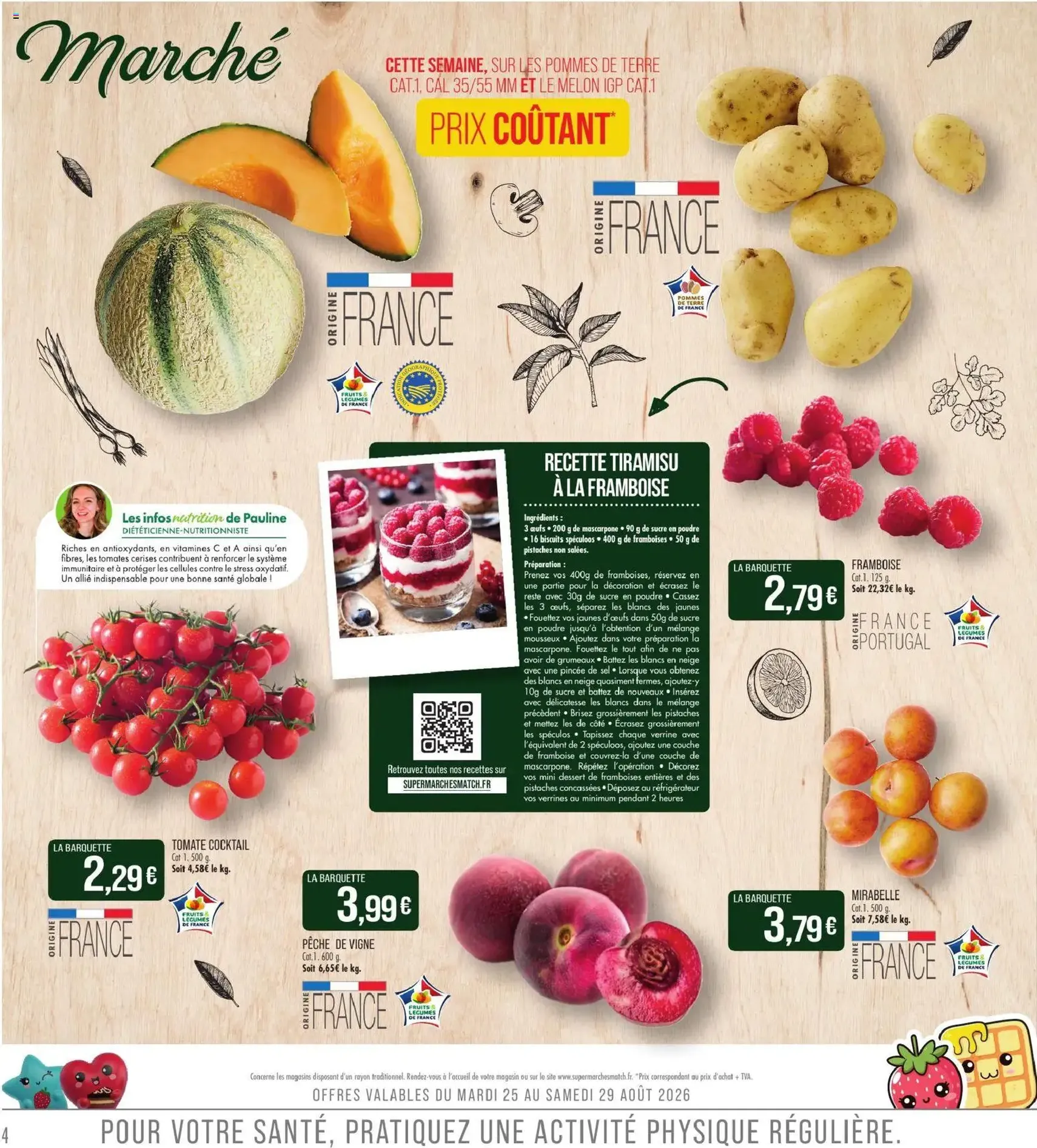 Match Supermarché catalogue - brochure valable à partir du 25/08/2026, page 4 sur 26