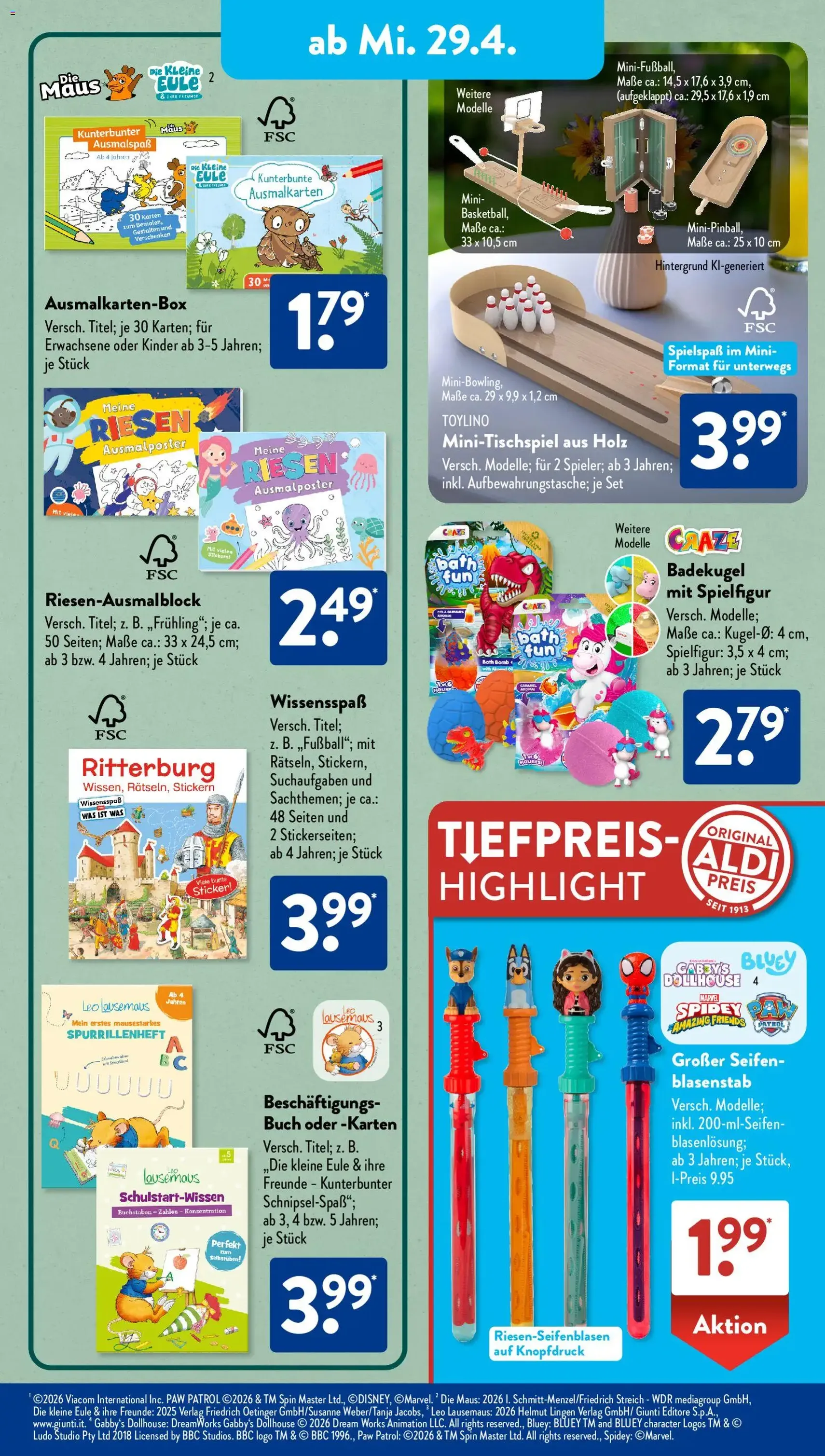 Aldi Süd Prospekt - Gültiger Prospekt ab 27.04.2026, Seite 7 von insgesamt 23