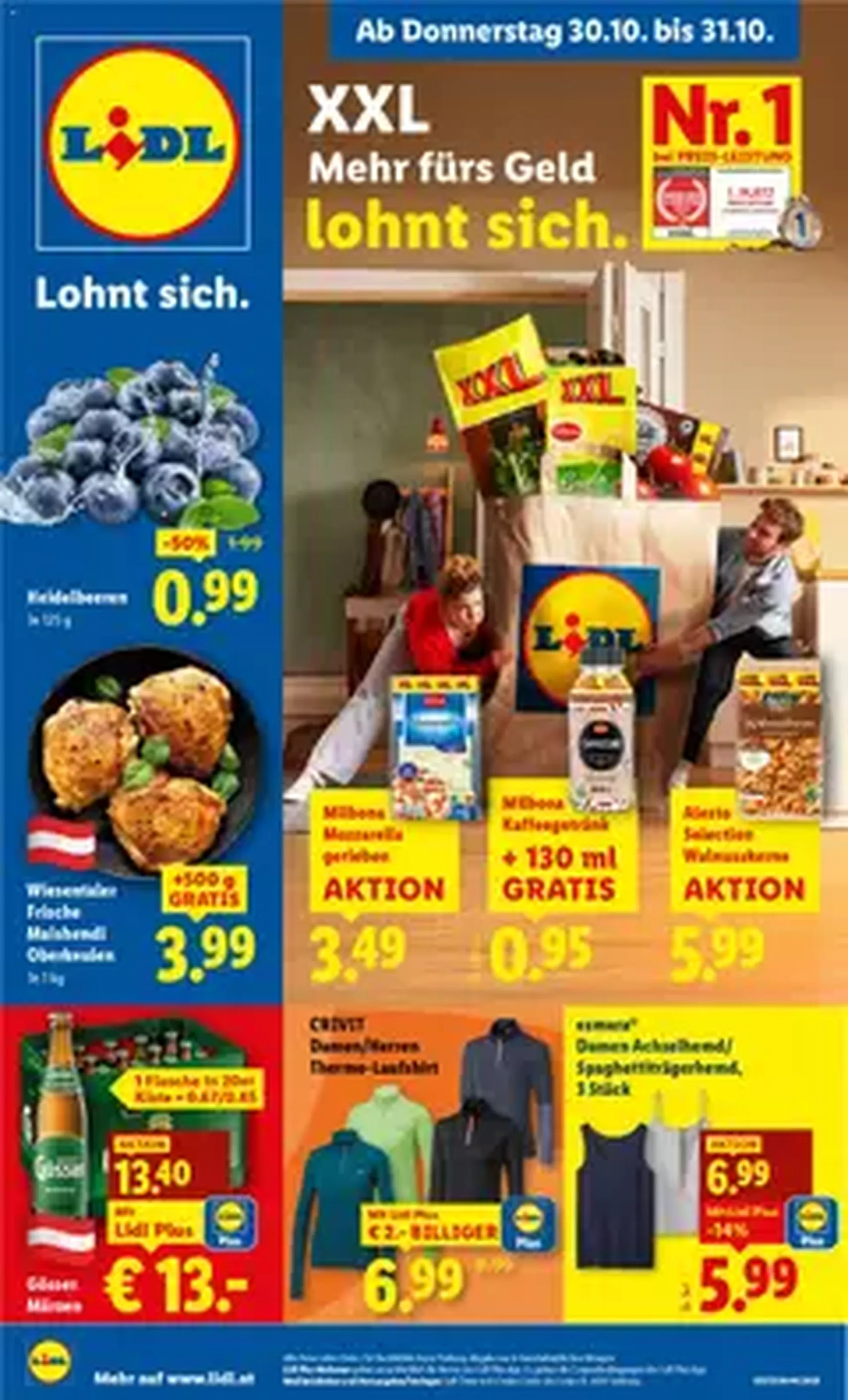Lidl Flugblatt - Gültiger Prospekt ab 30.10.2025, Seite 1 von insgesamt 1