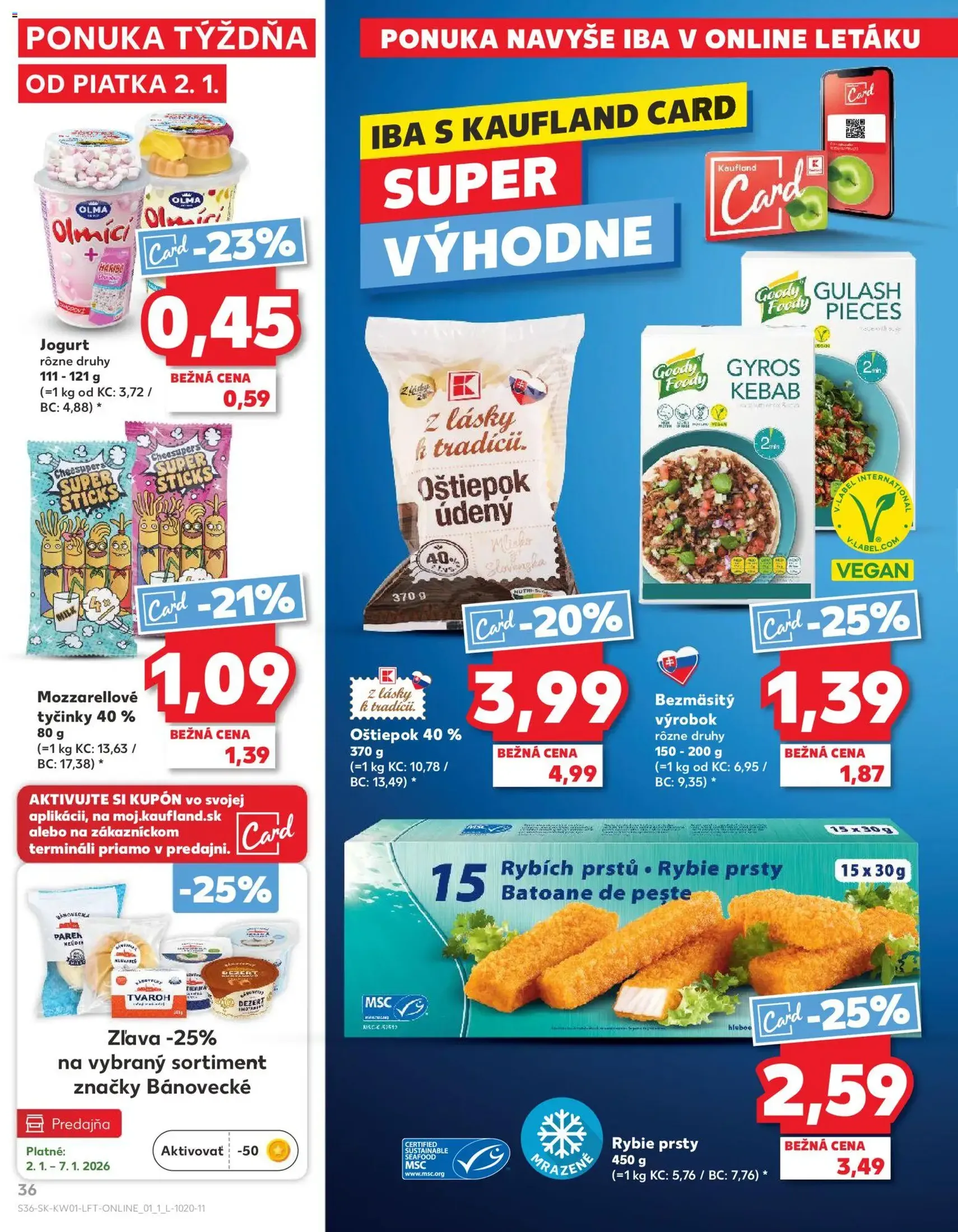 Kaufland leták - platný leták od 02.01.2026 strana 36 z 72