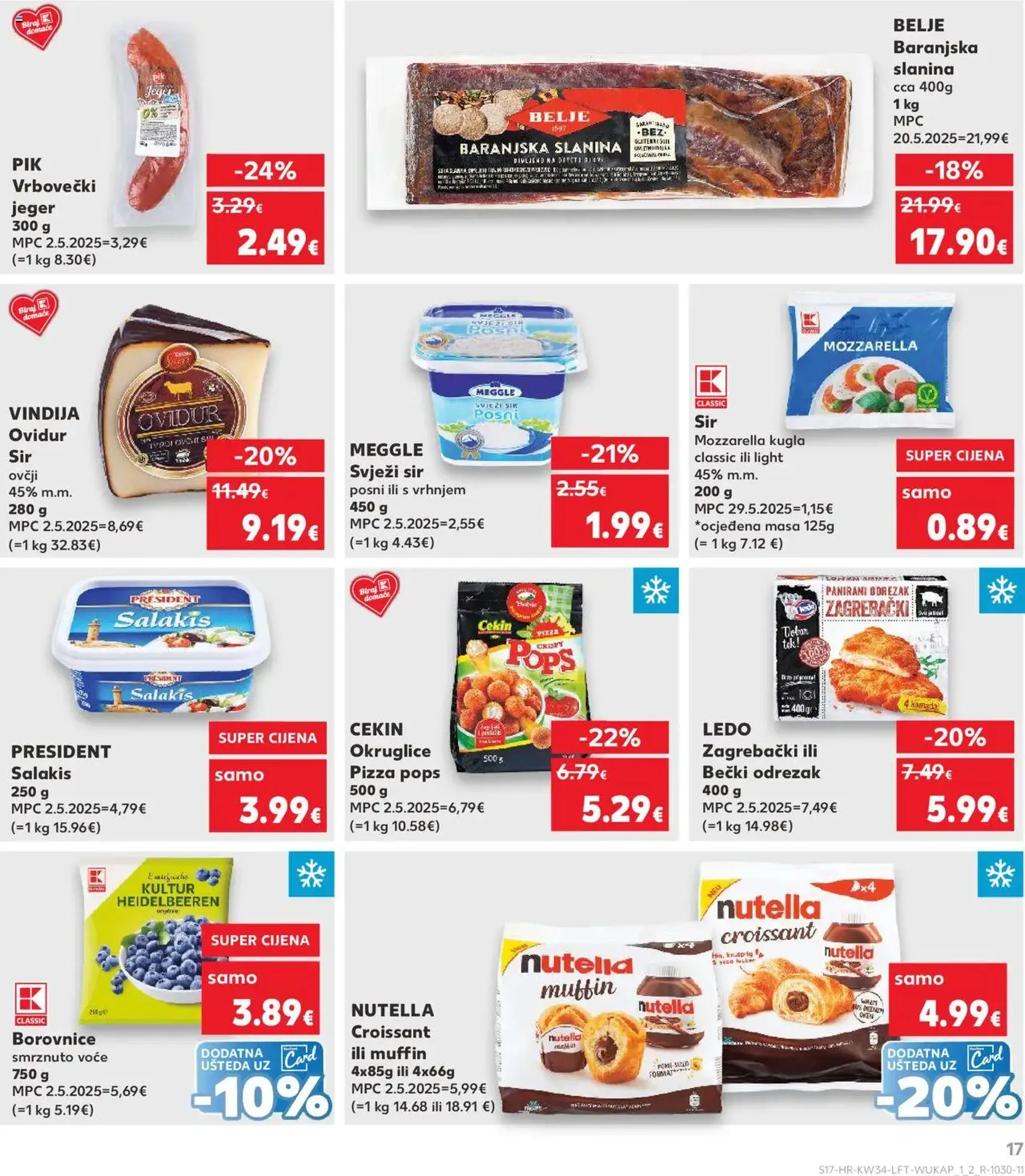 Kaufland HR - Split-Ravne njive - 2025.08.20. érvényes szórólap 17 oldal 32 oldalból
