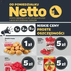 Netto gazetka - Spożywcza - podgląd gazetki ważnej od 01.09.2025
