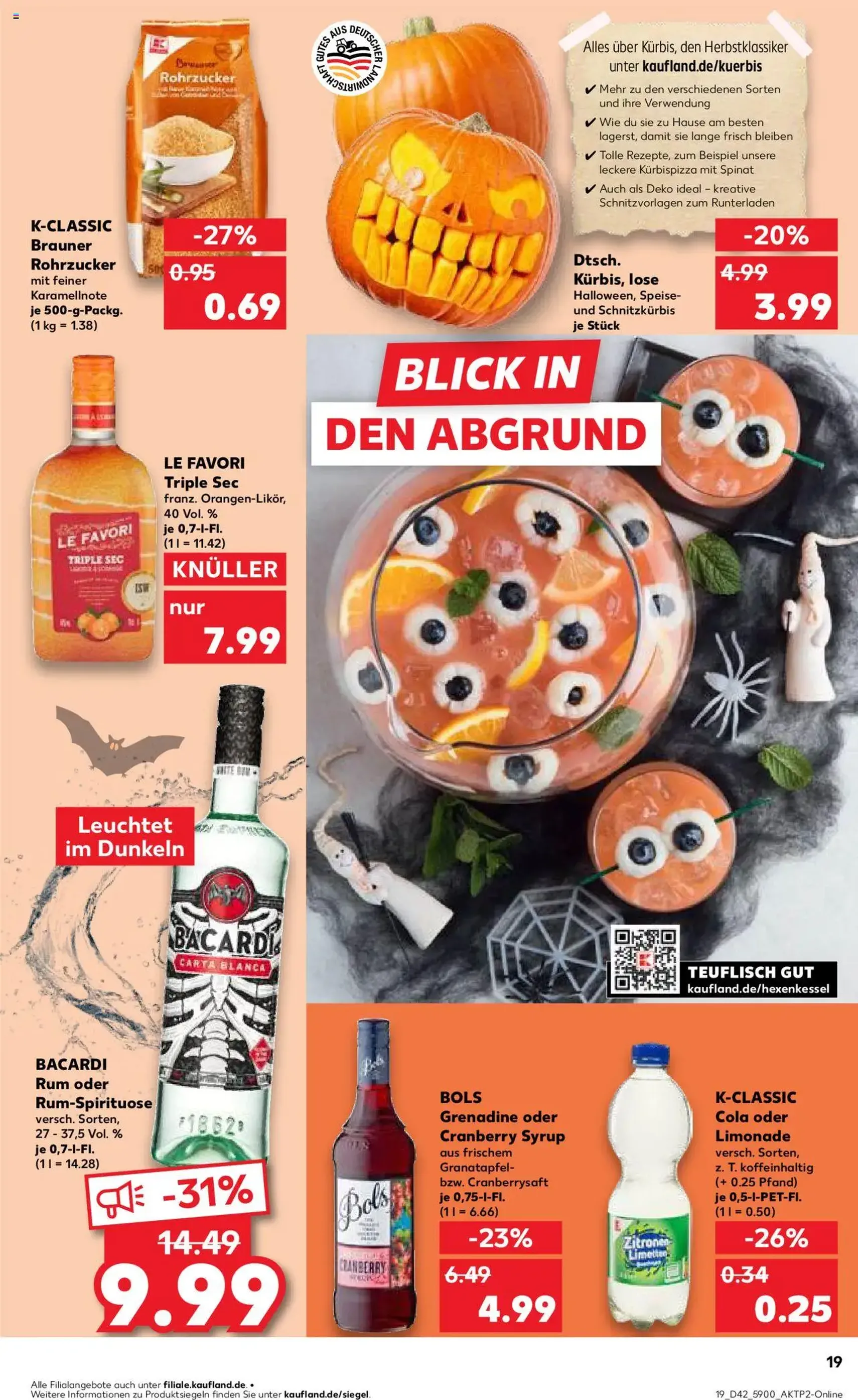Kaufland Prospekt - Gültiger Prospekt ab 16.10.2025, Seite 19 von insgesamt 64 Kaufland Prospekt - Gültiger Prospekt ab 16.10.2025, Seite 19 von insgesamt 64