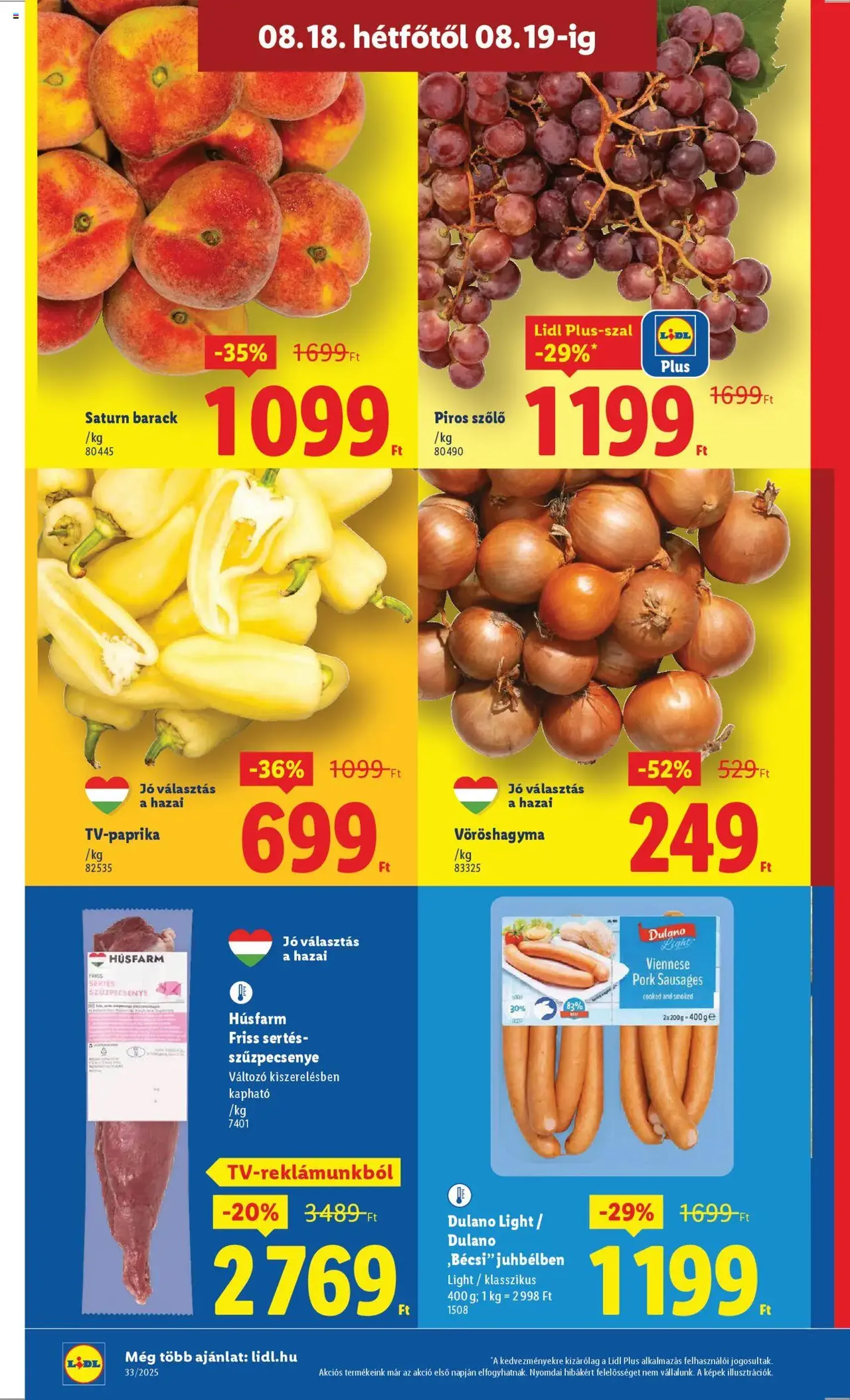 Lidl Akciós újság - 2025.08.14. érvényes szórólap 52 oldal 64 oldalból