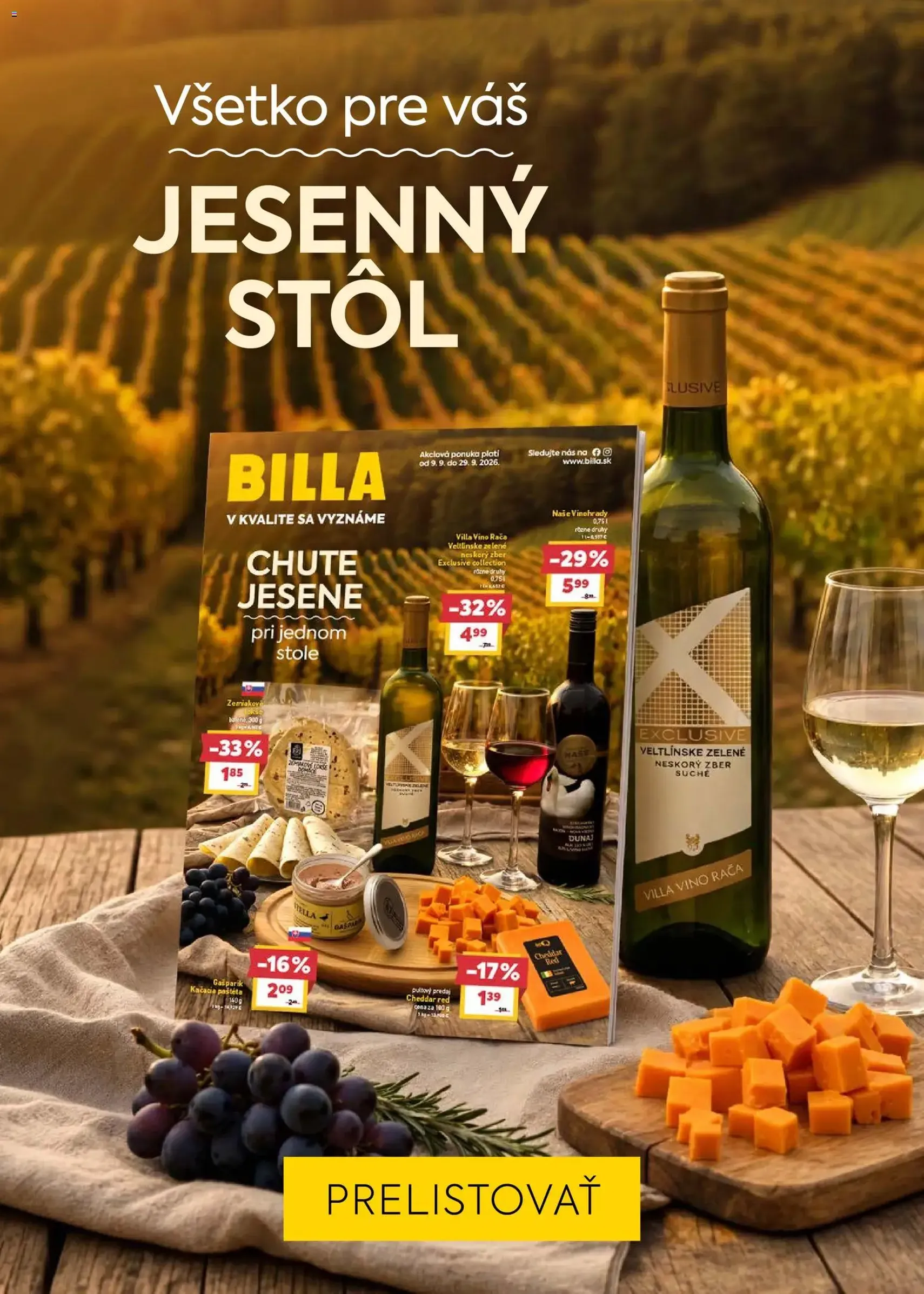 Billa leták - platný leták od 16.09.2026 strana 27 z 29