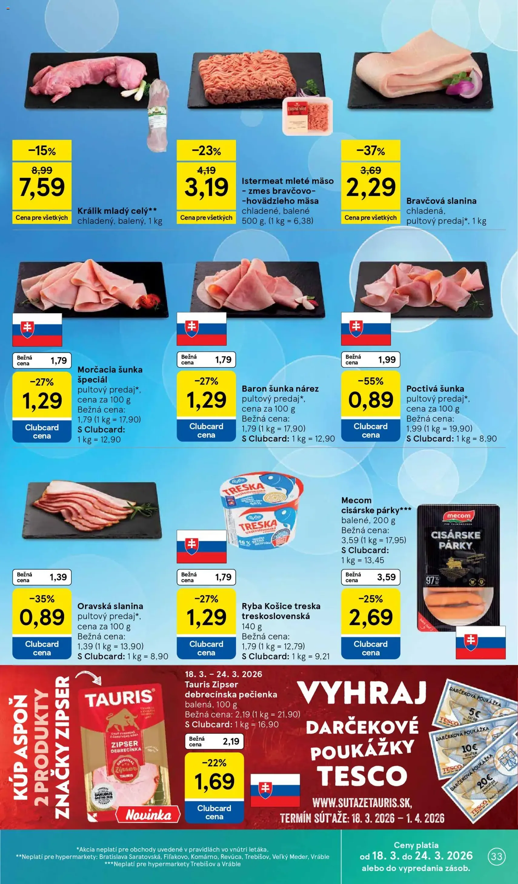 Tesco hypermarket - leták - platný leták od 18.03.2026 strana 33 z 49