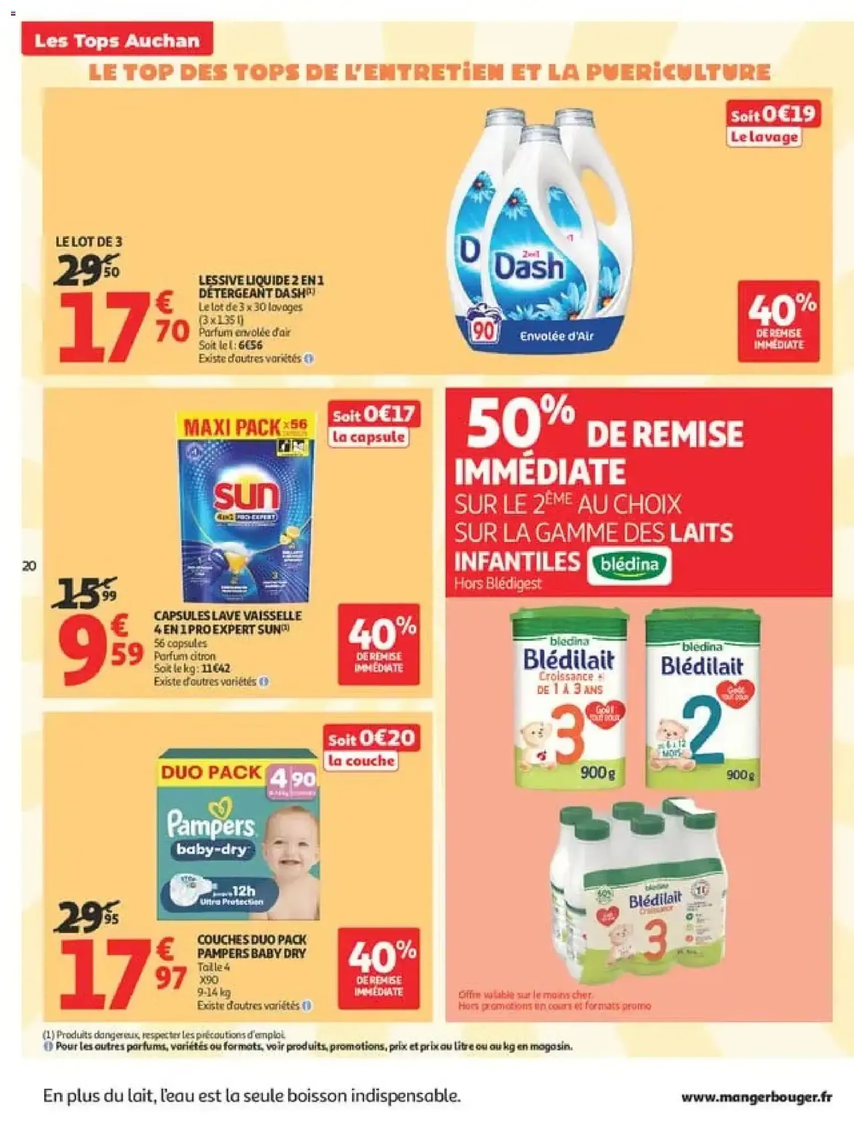 Auchan catalogue - brochure valable à partir du 01/09/2026, page 20 sur 72