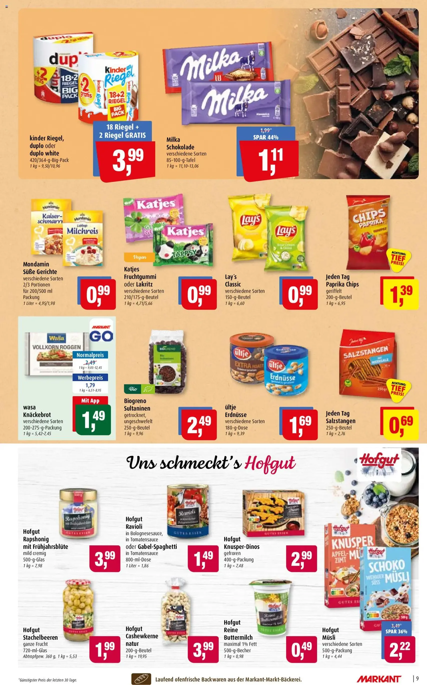 Markant Prospekt - Gültiger Prospekt ab 24.08.2026, Seite 9 von insgesamt 14