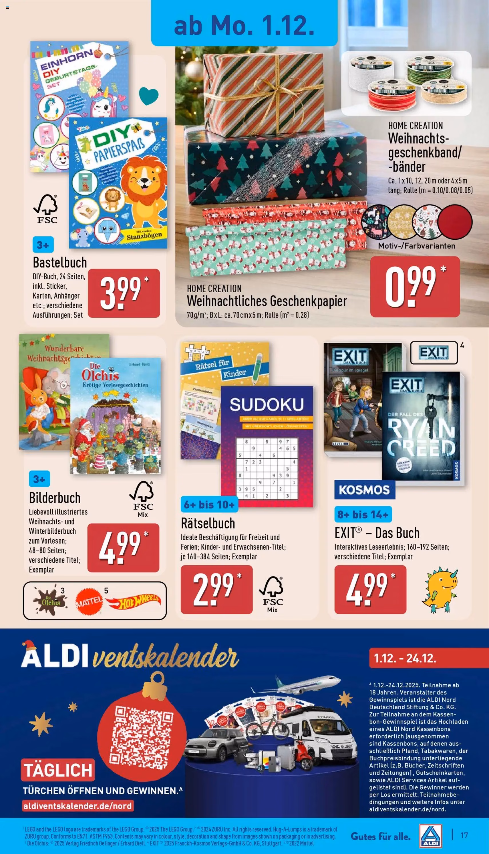 Aldi Prospekt - Gültiger Prospekt ab 01.12.2025, Seite 17 von insgesamt 45