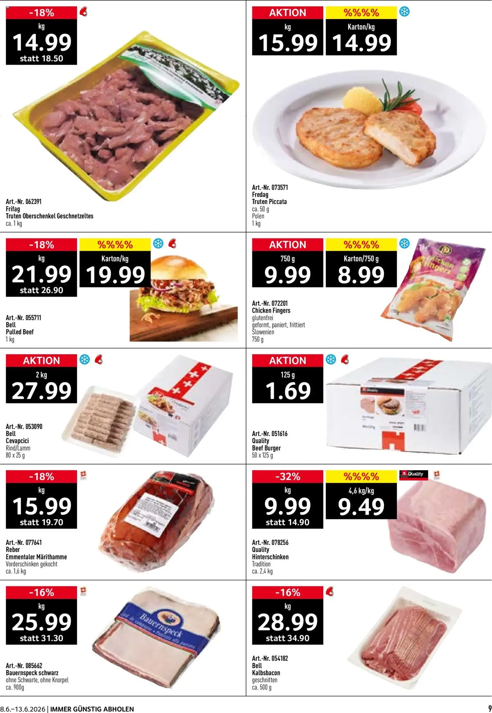 Prodega aktionen - Gültiger Prospekt ab 08.06.2026, Seite 9 von insgesamt 40