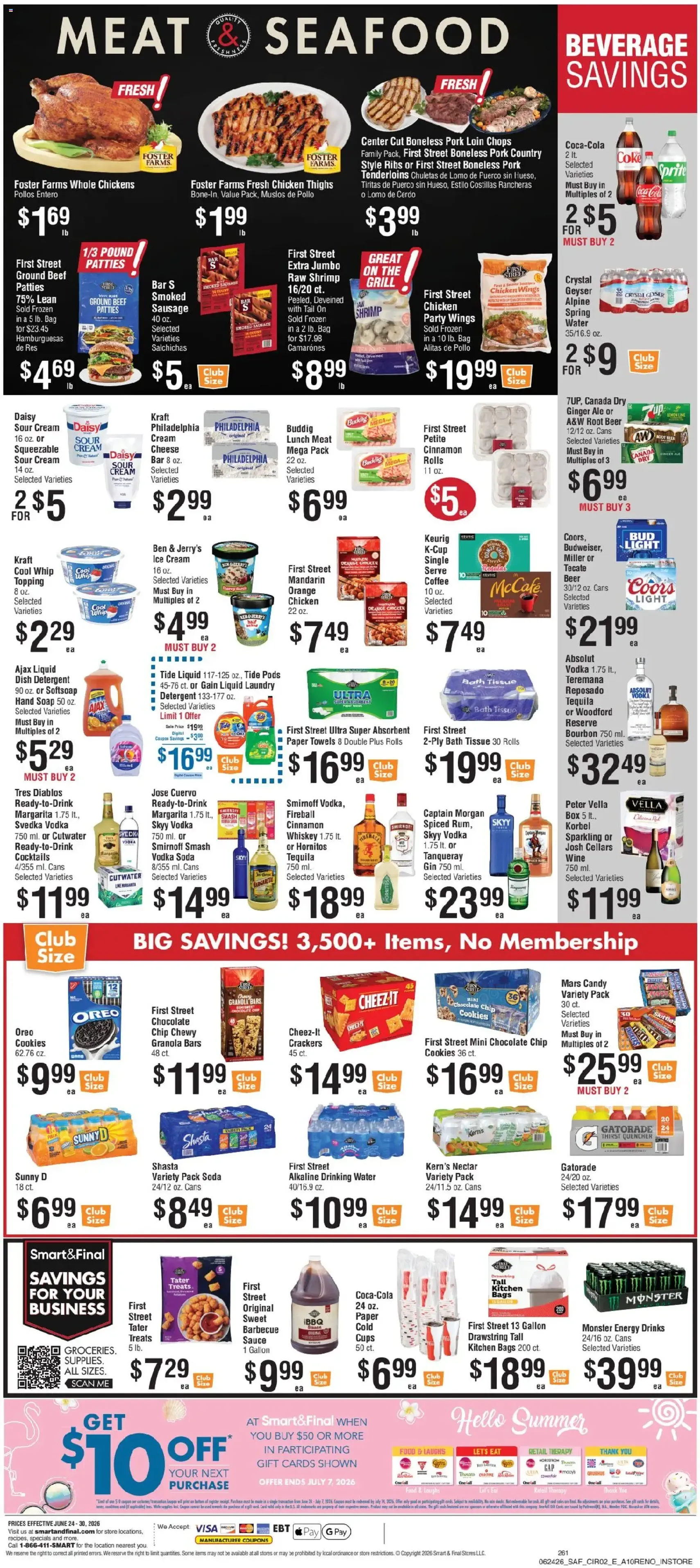 Smart & Final Weekly Ad - valid flyer from 06/24/2026, page 3 of 3