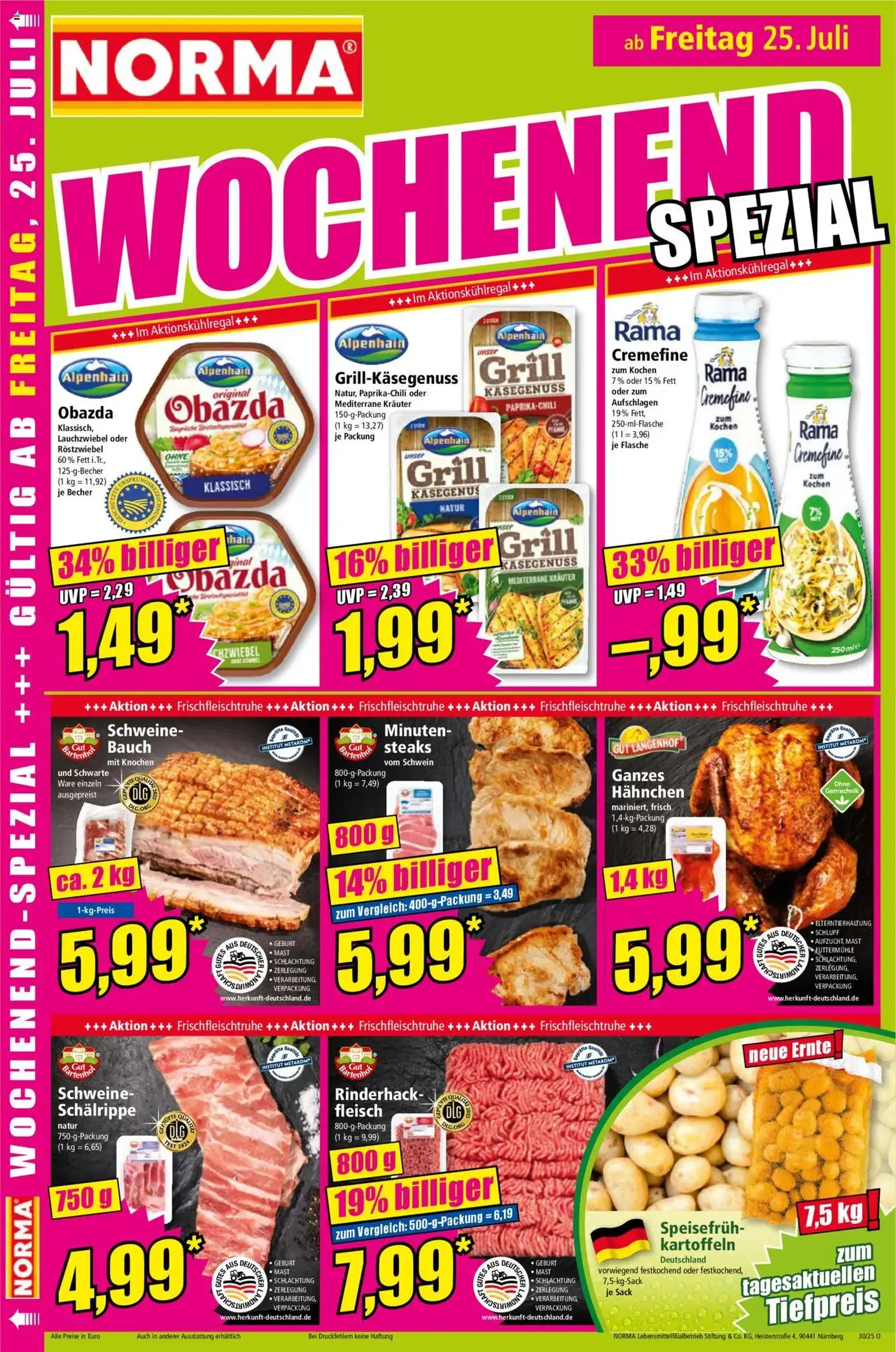 Norma Prospekt - Gültiger Prospekt ab 21.07.2025, Seite 16 von insgesamt 18