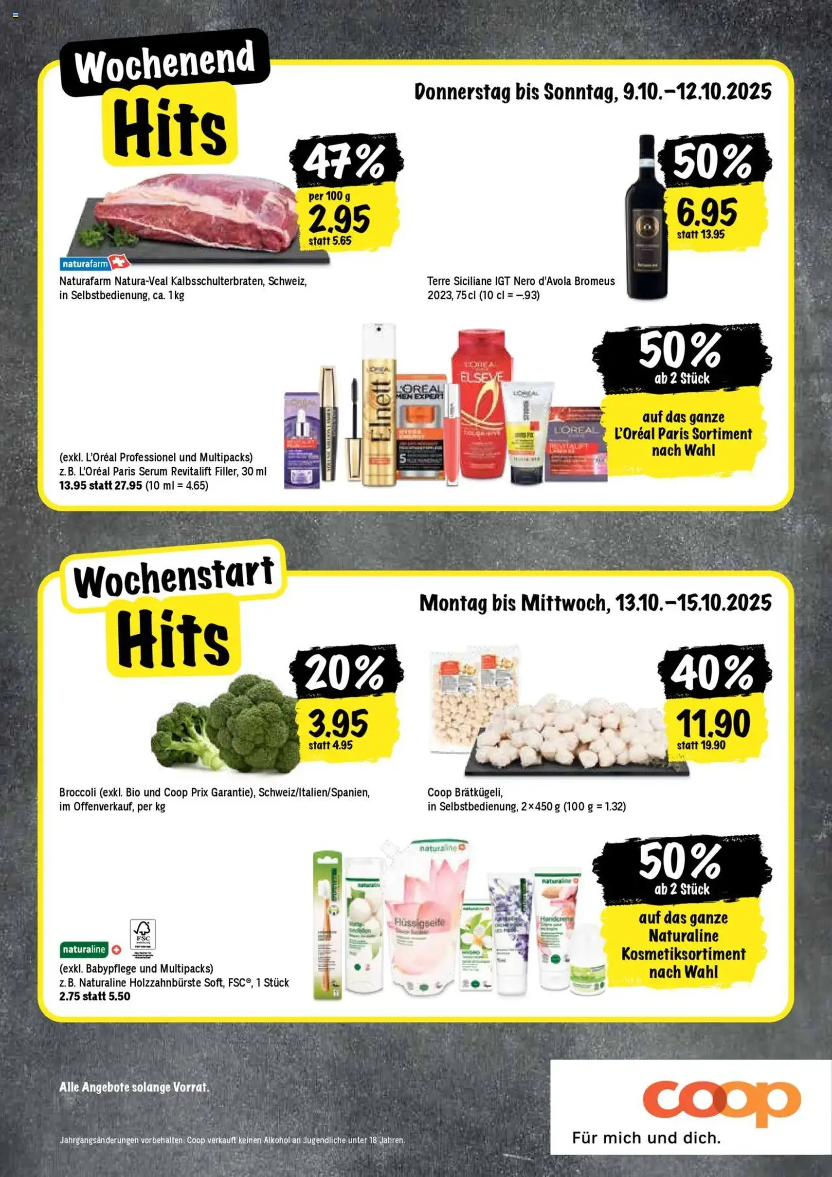 Coop Aktionen - Gültiger Prospekt ab 09.10.2025, Seite 20 von insgesamt 24