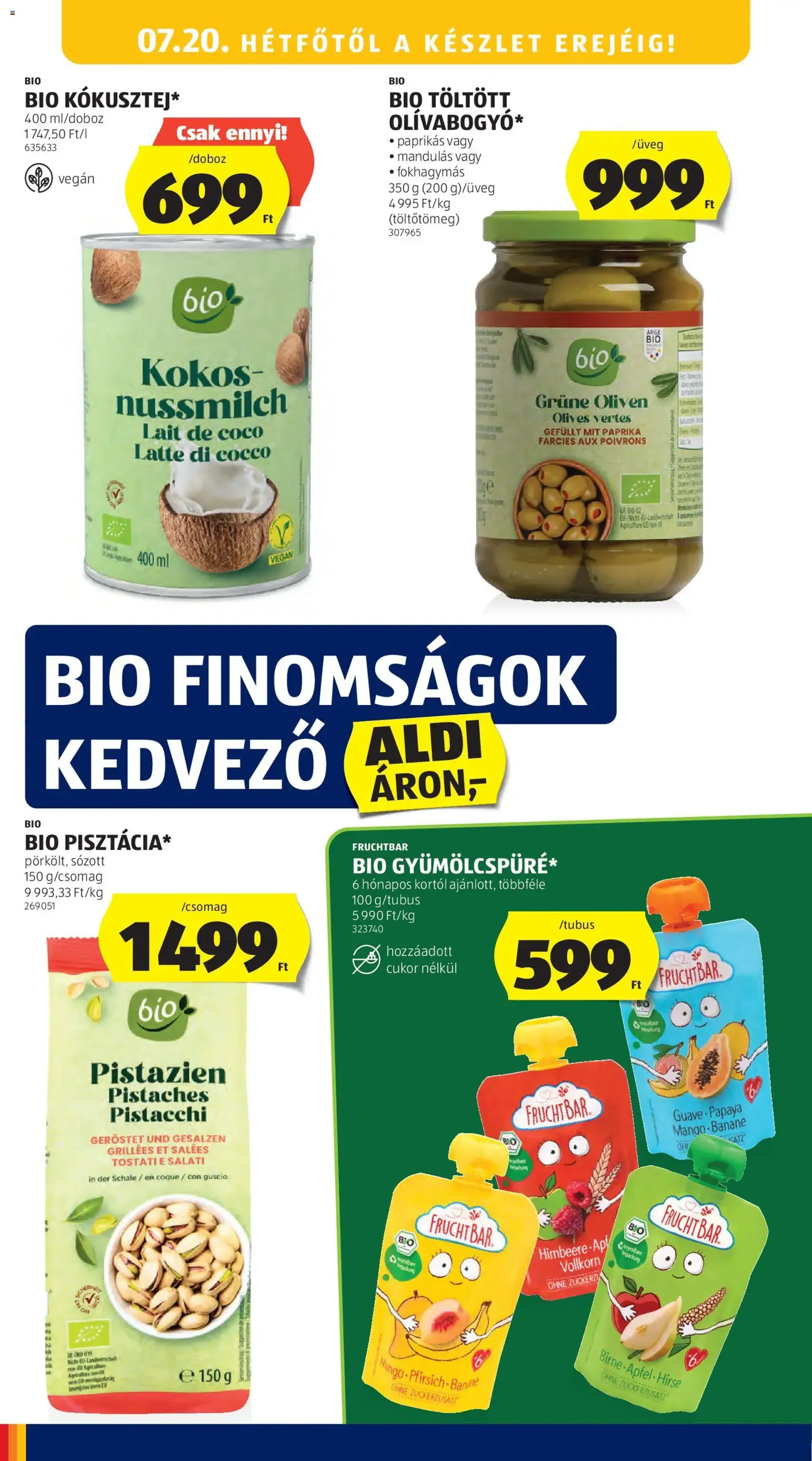 Aldi akciós újság - 2026.07.16. érvényes szórólap 30 oldal 38 oldalból