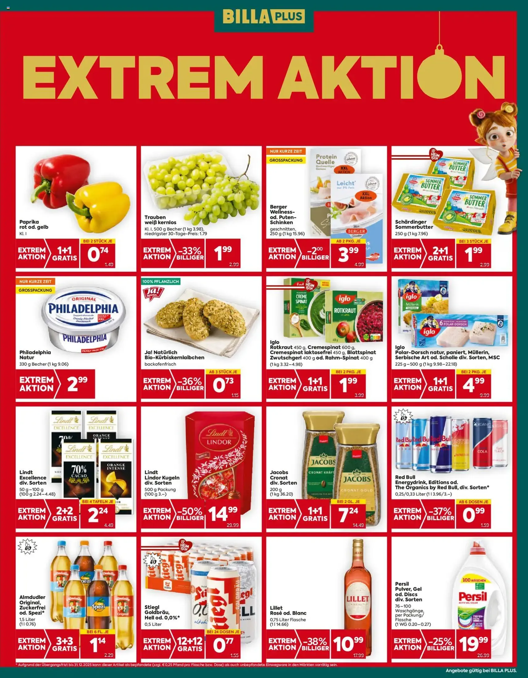 Billa Plus Flugblatt - Gültiger Prospekt ab 18.12.2025, Seite 4 von insgesamt 16
