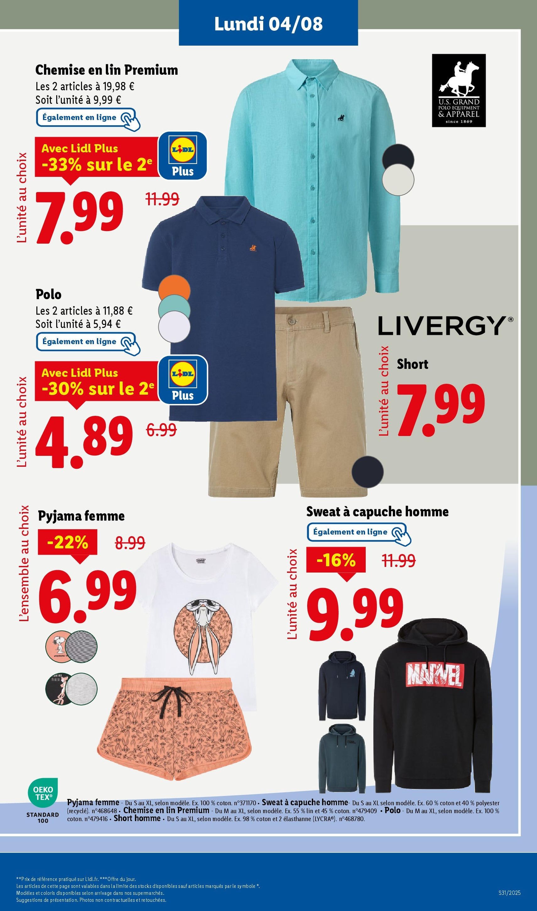 LIDL catalogue semaine 30 - brochure valable à partir du 31/07/2025, page 63 sur 73 LIDL catalogue semaine 30 - brochure valable à partir du 31/07/2025, page 63 sur 73