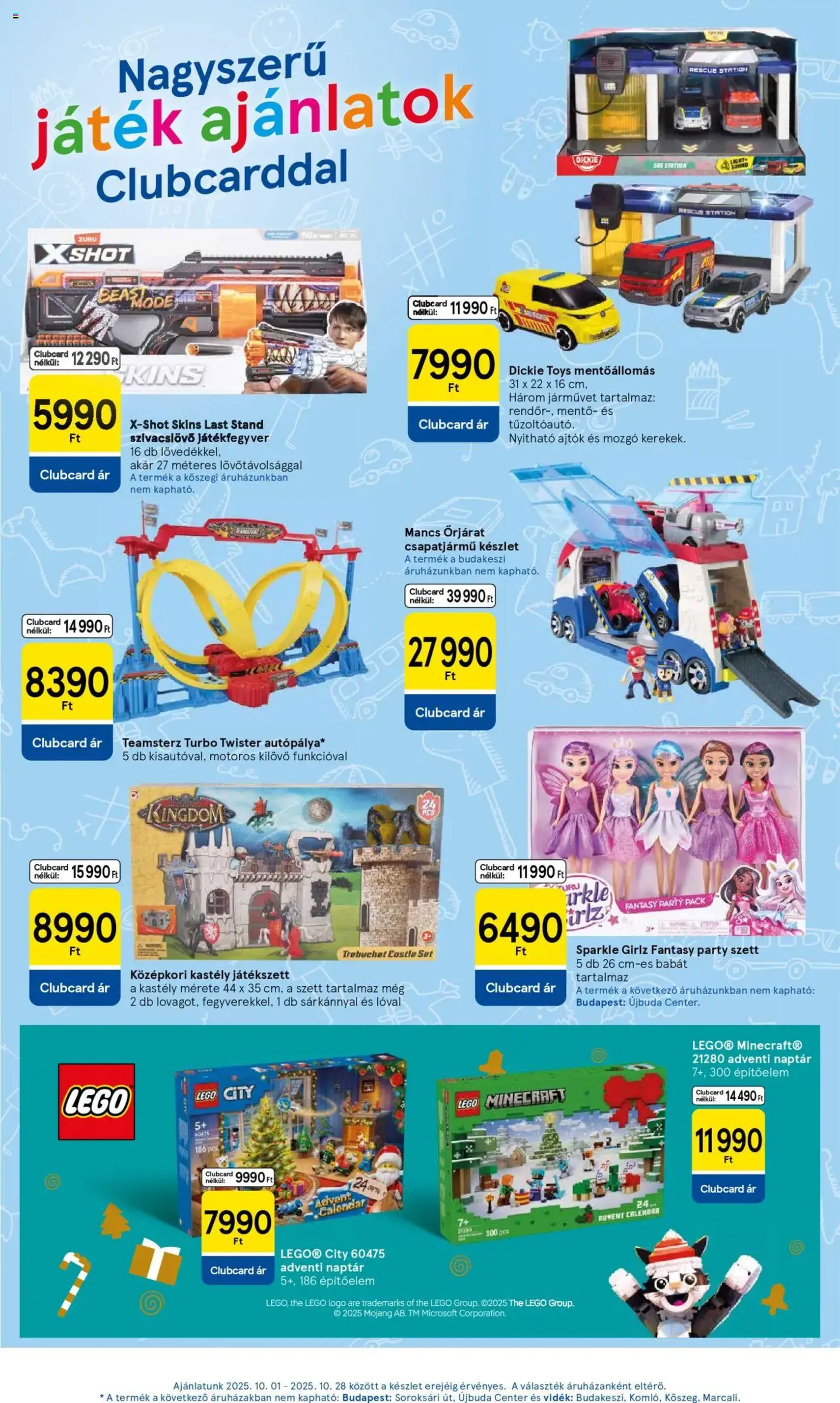 Tesco Hipermarket - Akciós újság - 2025.10.16. érvényes szórólap 11 oldal 34 oldalból Tesco Hipermarket - Akciós újság - 2025.10.16. érvényes szórólap 11 oldal 34 oldalból