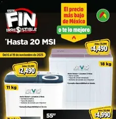 Vista previa del folleto Bodega Aurrerá Buen Fin válido desde 06/11/2025