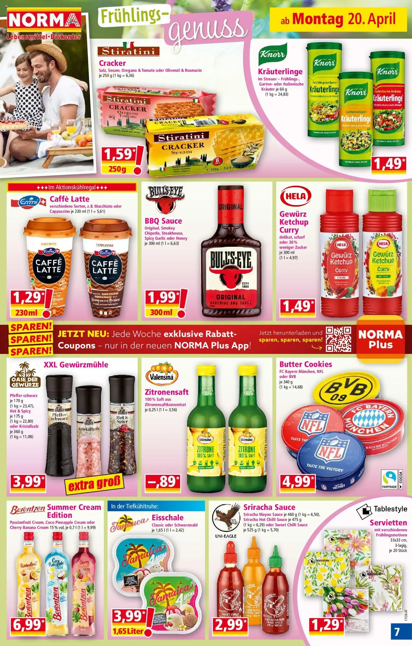 Norma Flugblatt - Gültiger Prospekt ab 20.04.2026, Seite 7 von insgesamt 20
