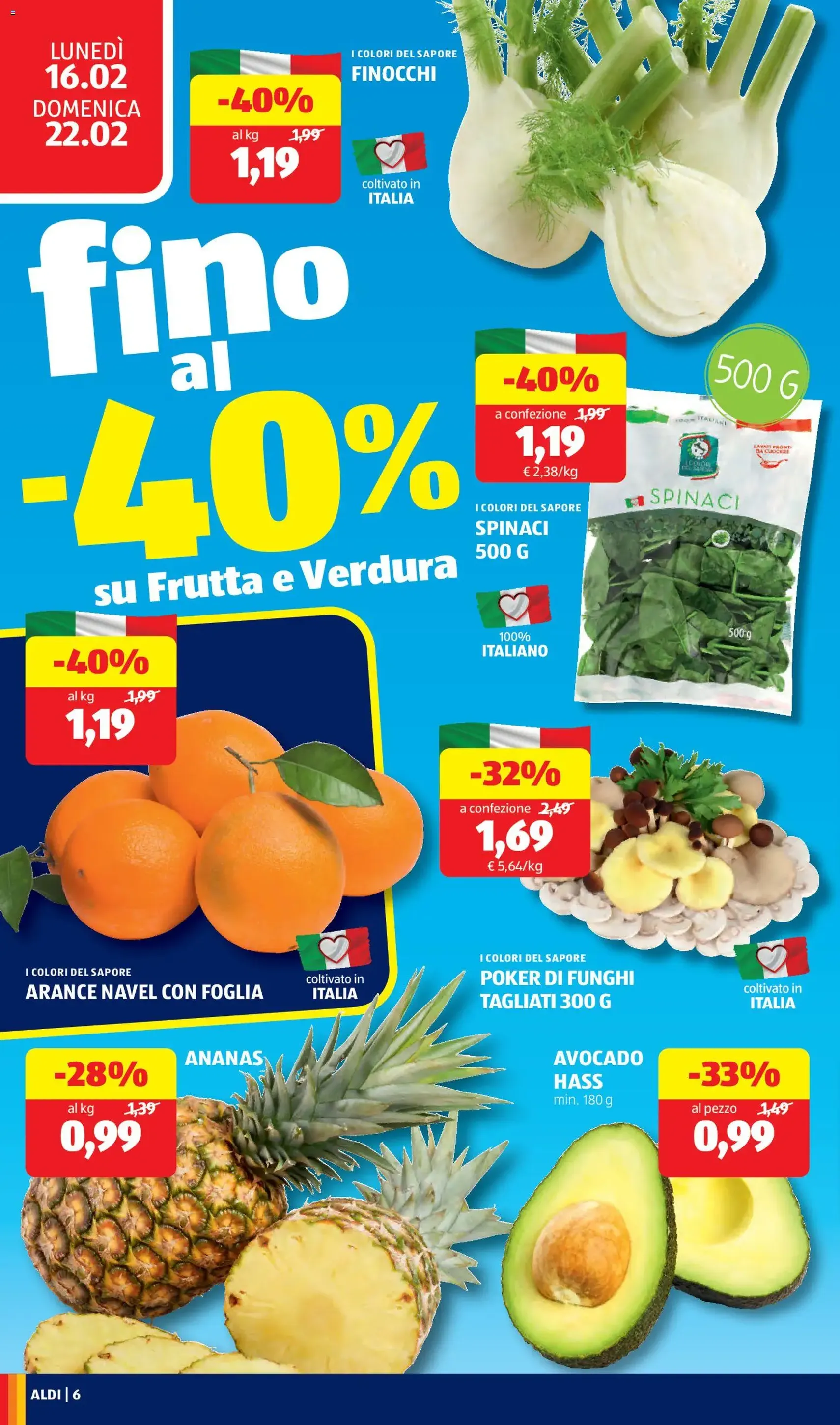 Volantino Aldi - volantino valido dal 16/02/2026 pagina 6 di 32
