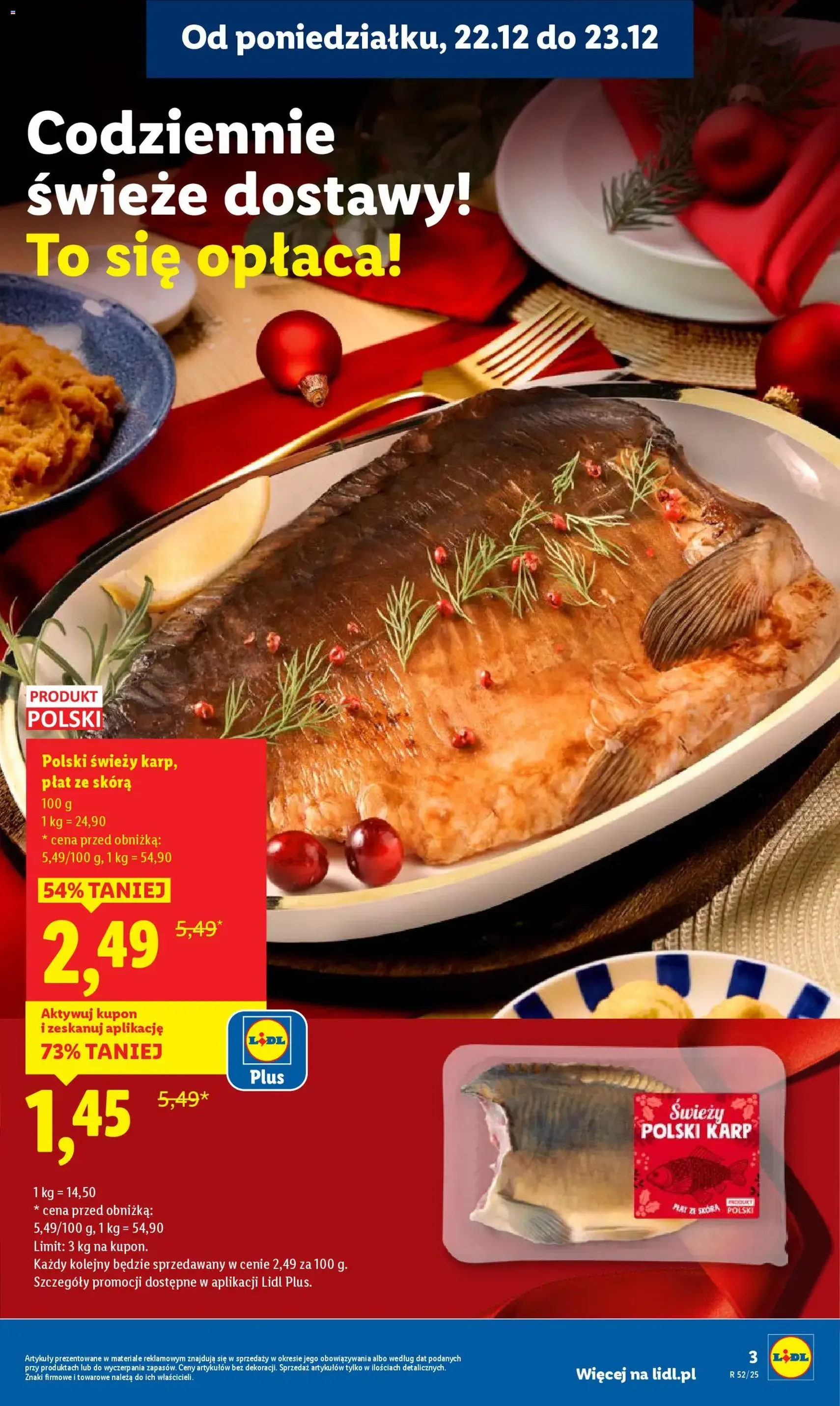 Lidl Gazetka - ważny gazetka od 22.12.2025 strona 3 z 69