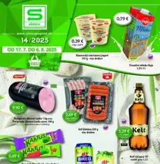 Sintra leták - náhľad letáku platný od 17.07.2025