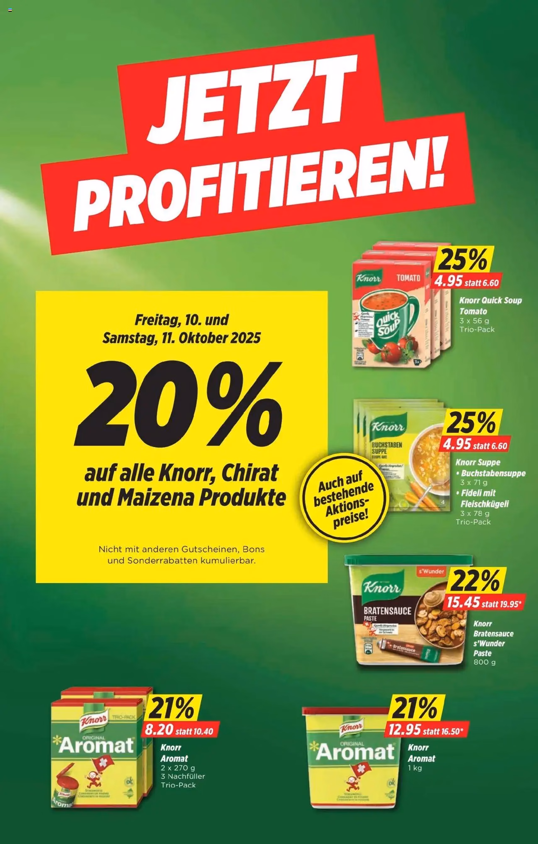Denner Aktionen - Gültiger Prospekt ab 07.10.2025, Seite 12 von insgesamt 24
