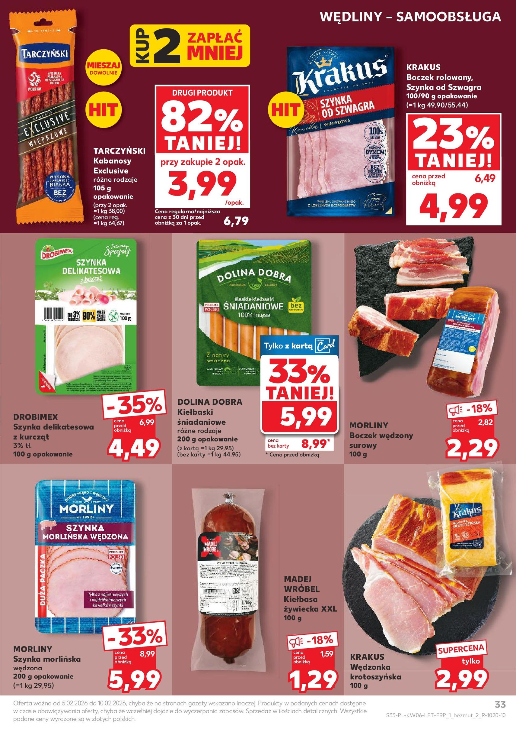 Kaufland gazetka - ważny gazetka od 05.02.2026 strona 33 z 54