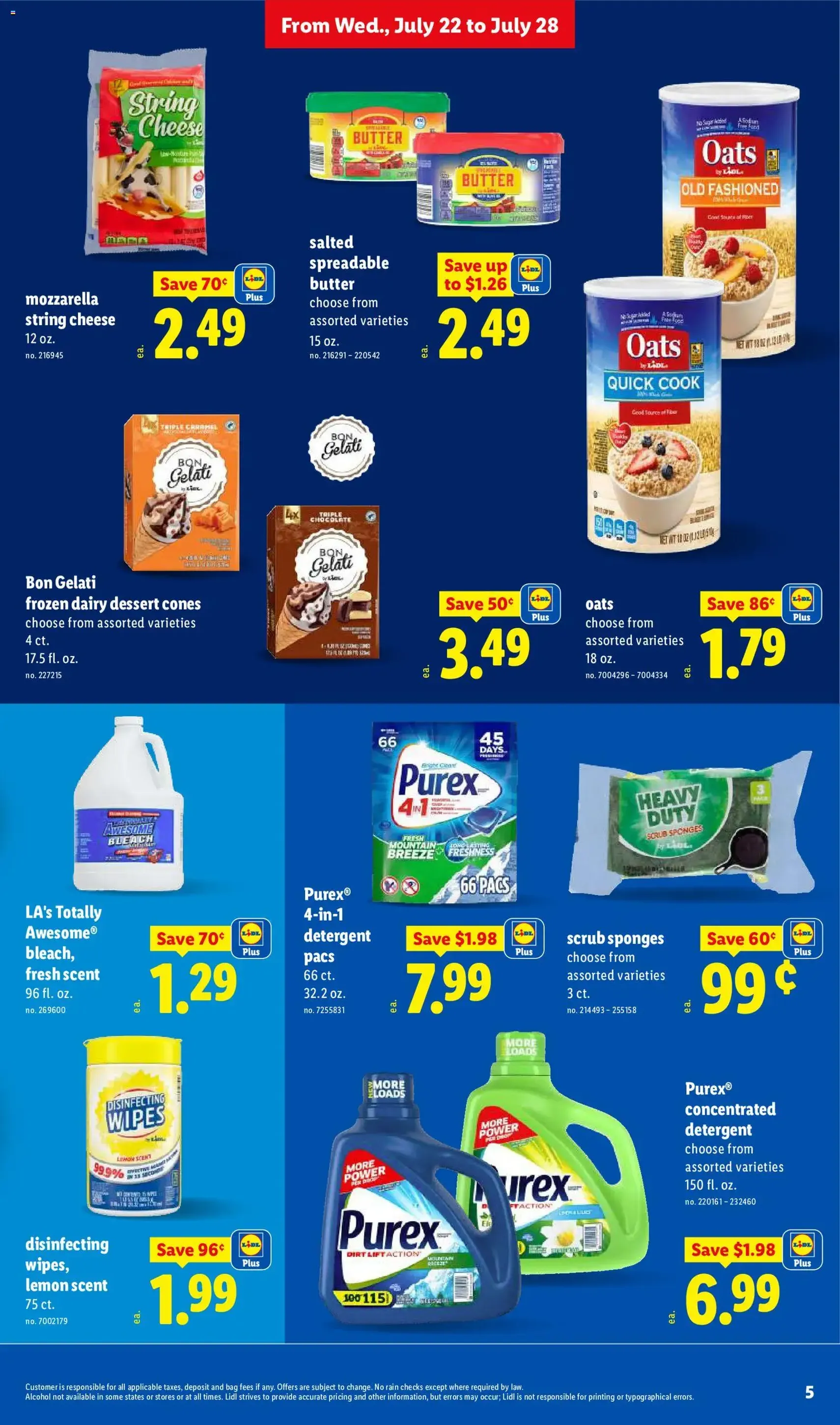 Lidl Weekly Ad - valid flyer from 07/22/2026, page 5 of 48