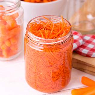 Recipe preview How to make Quick & Easy Pickled Carrots