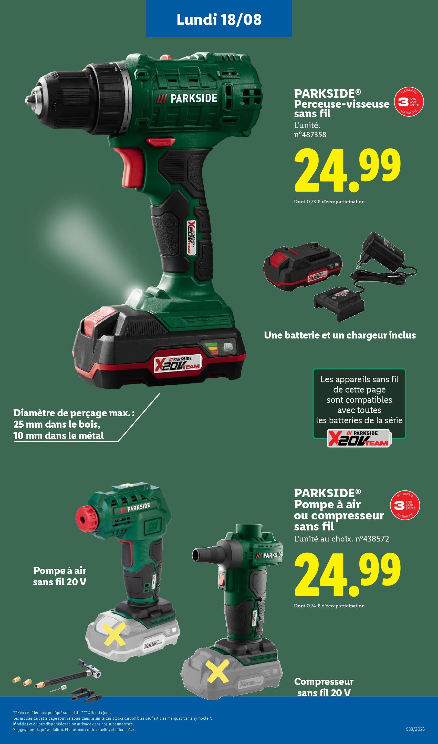 LIDL catalogue semaine 32 - brochure valable à partir du 14/08/2025, page 55 sur 72