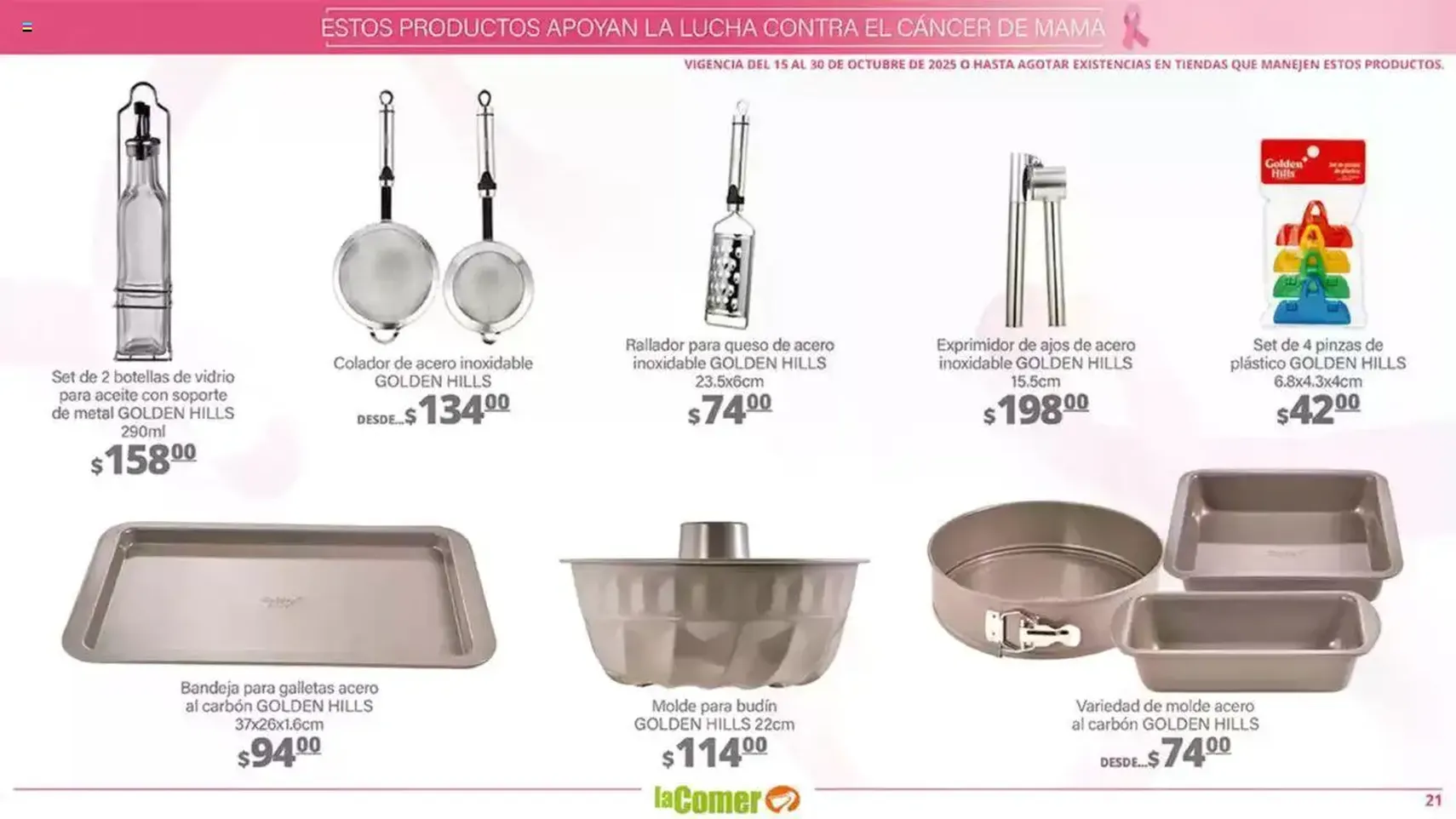 La Comer - Folleto - folleto válido desde 15/10/2025 página 21 de 44 La Comer - Folleto - folleto válido desde 15/10/2025 página 21 de 44