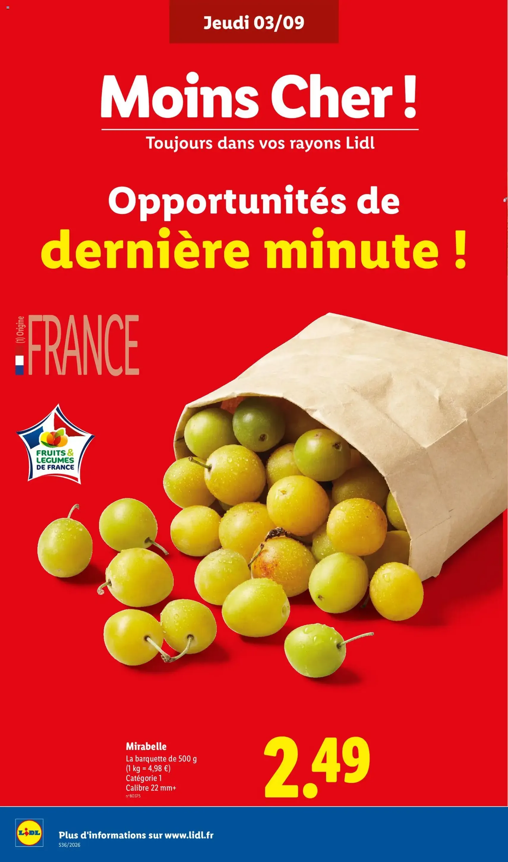 LIDL catalogue - brochure valable à partir du 03/09/2026, page 4 sur 61