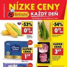 Biedronka leták - náhľad letáku platný od 24.07.2025