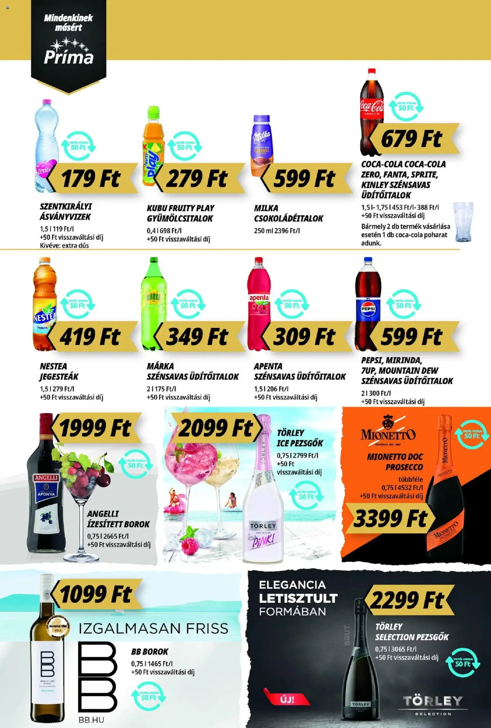 CBA Príma Akciós újság - 2025.11.13. érvényes szórólap 12 oldal 16 oldalból