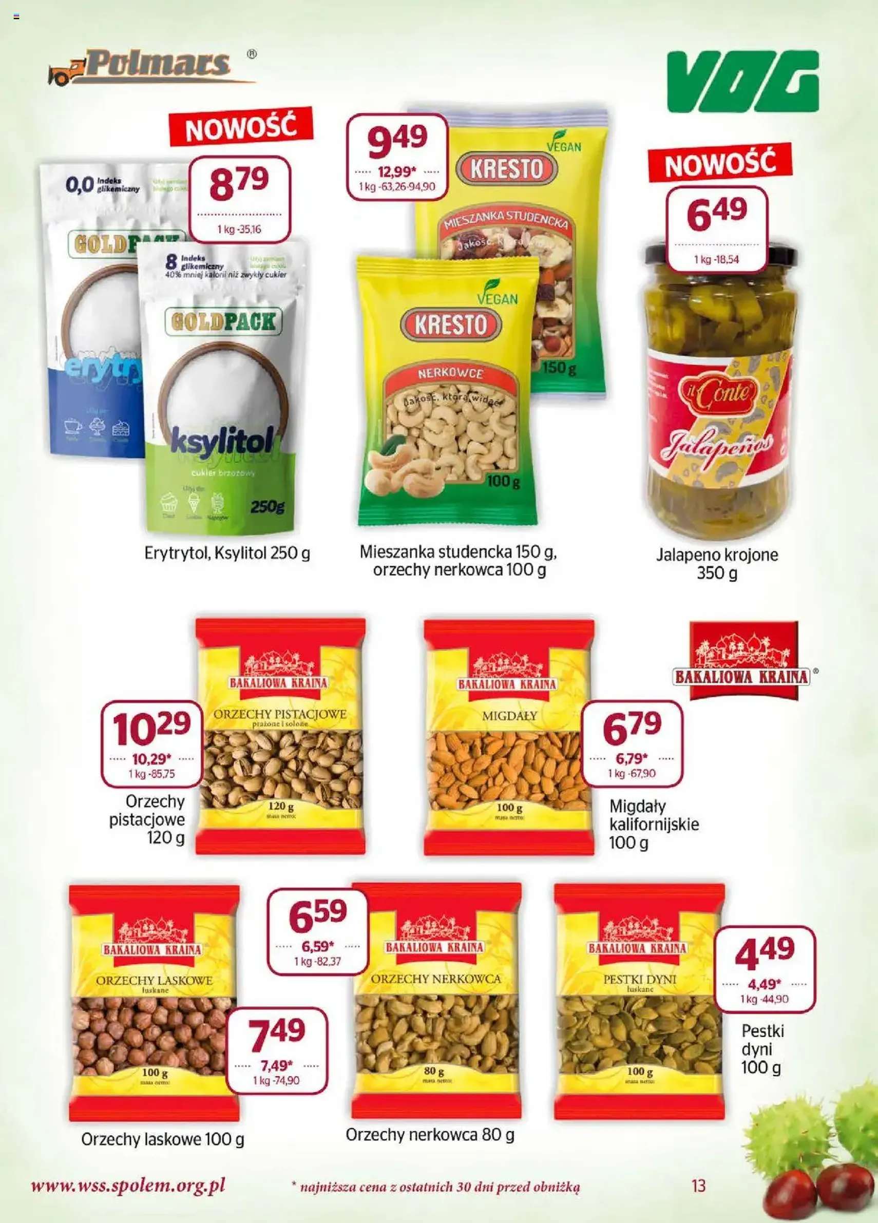 Społem Gazetka - ważny gazetka od 01.10.2025 strona 13 z 20 Społem Gazetka - ważny gazetka od 01.10.2025 strona 13 z 20