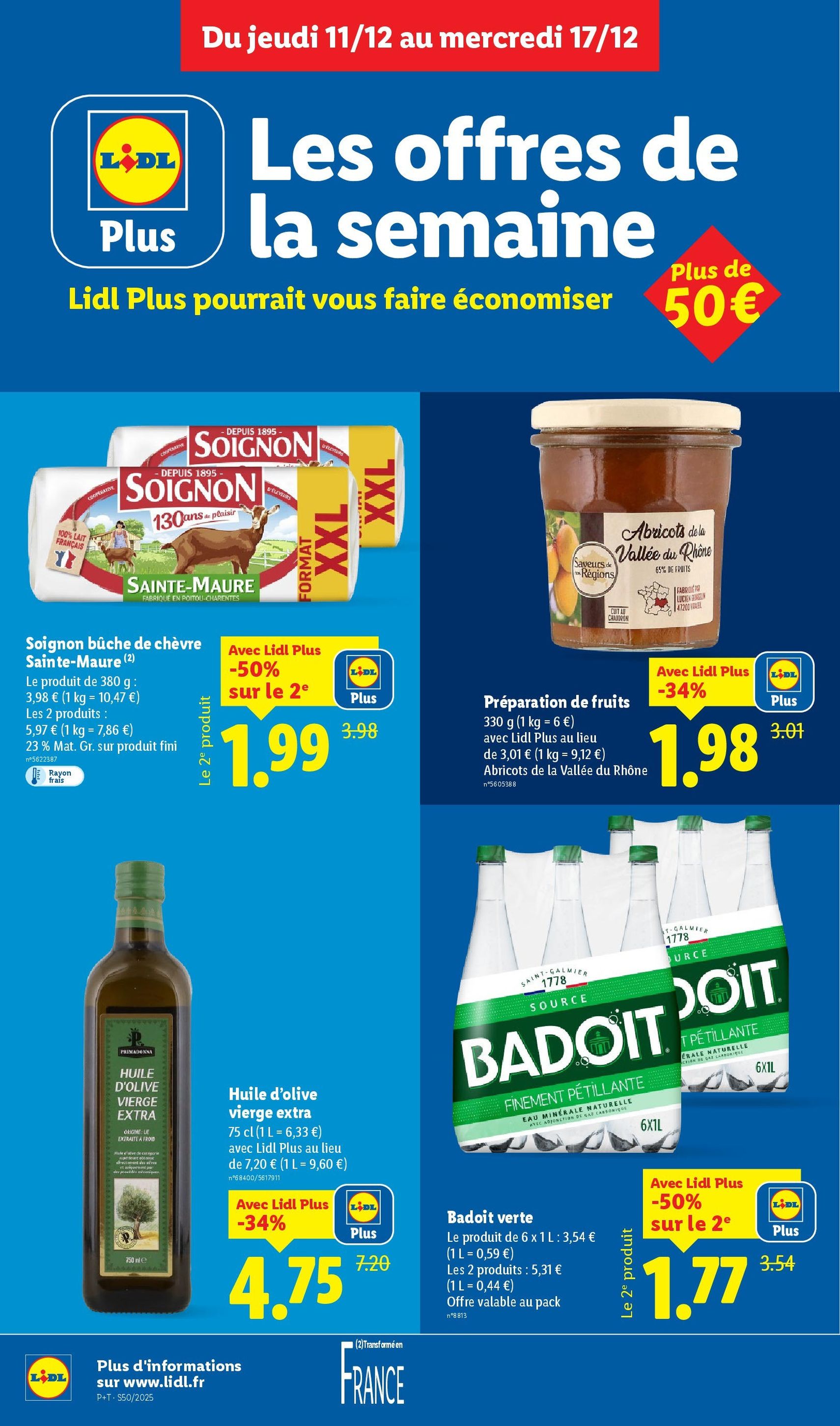 LIDL catalogue semaine 50 - brochure valable à partir du 11/12/2025, page 10 sur 88
