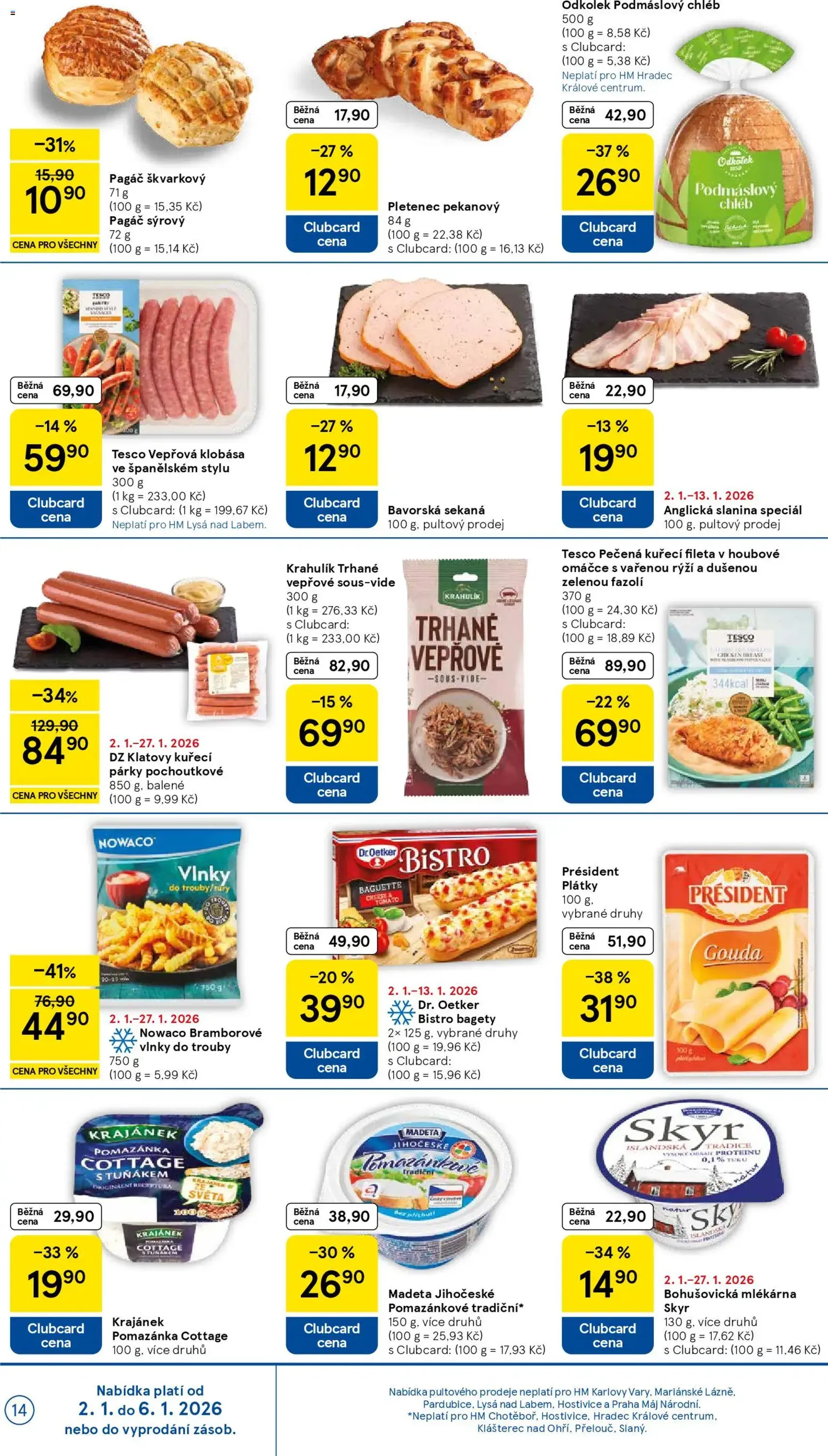 Tesco leták - Hypermarket - platný leták od 02.01.2026 strana 14 z 20