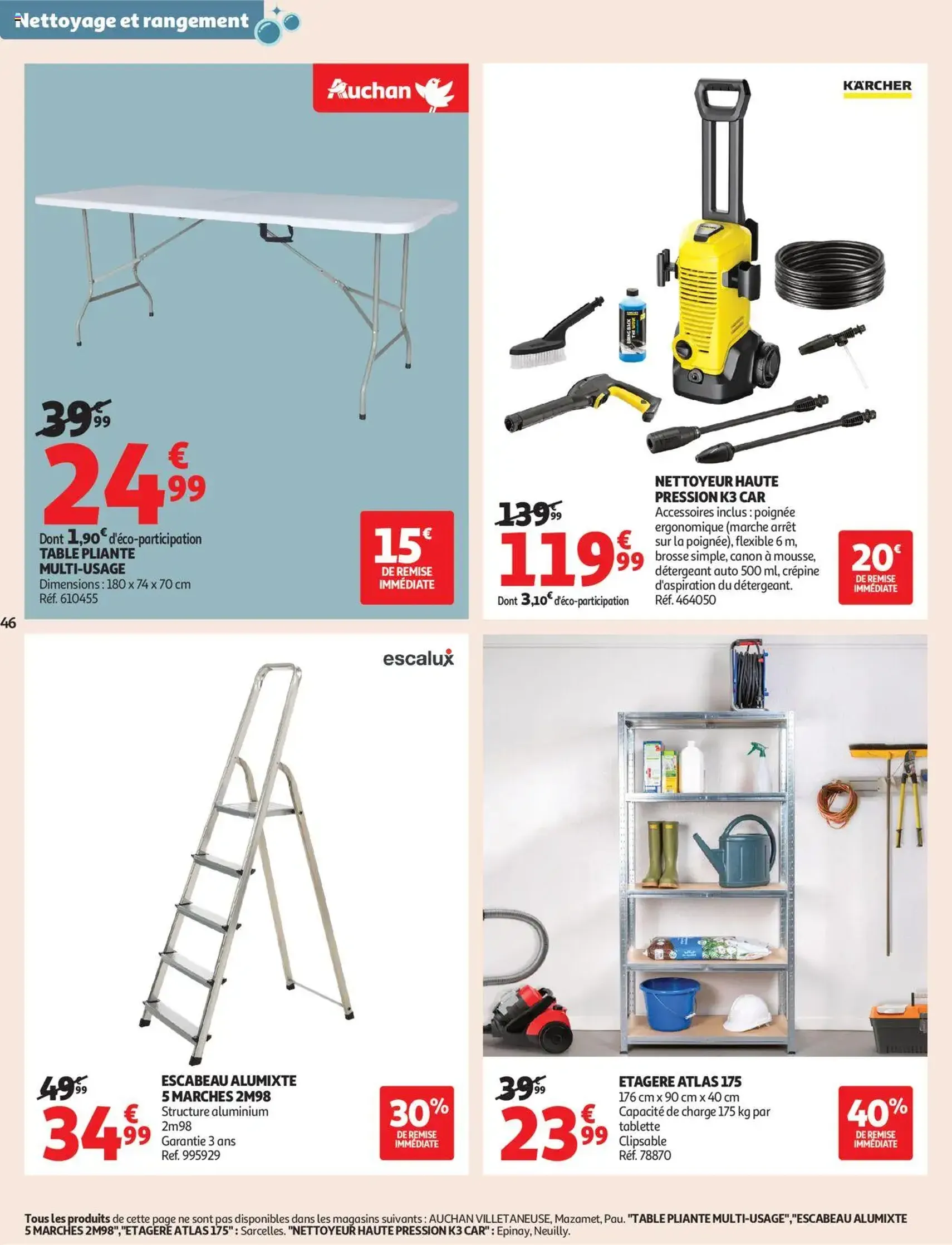Auchan prospectus - brochure valable à partir du 09/09/2025, page 46 sur 60 Auchan prospectus - brochure valable à partir du 09/09/2025, page 46 sur 60